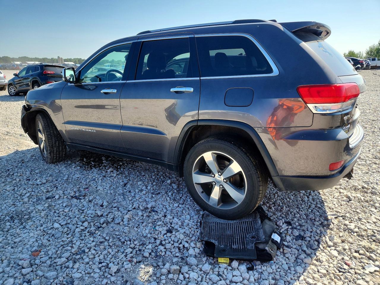 2015 Jeep Grand Cherokee Limited Gray vin: 1C4RJFBG6FC655658