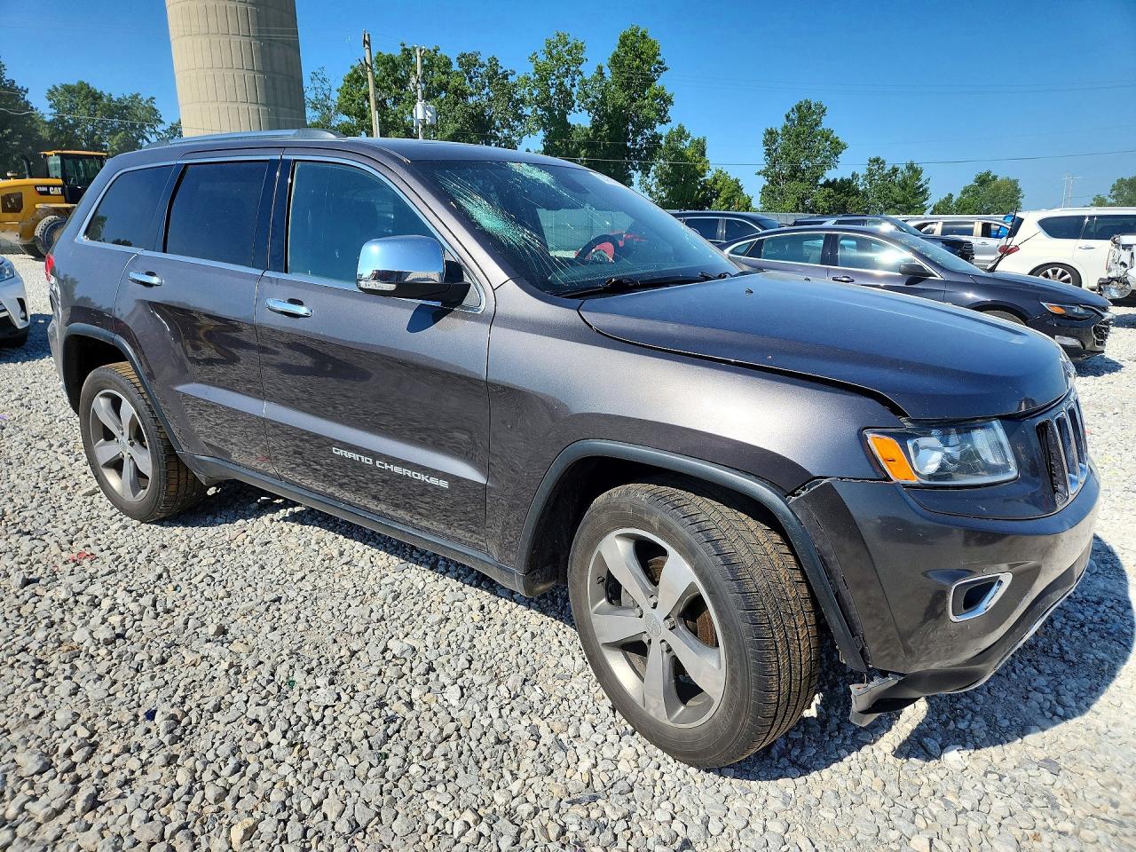 2015 Jeep Grand Cherokee Limited Gray vin: 1C4RJFBG6FC655658