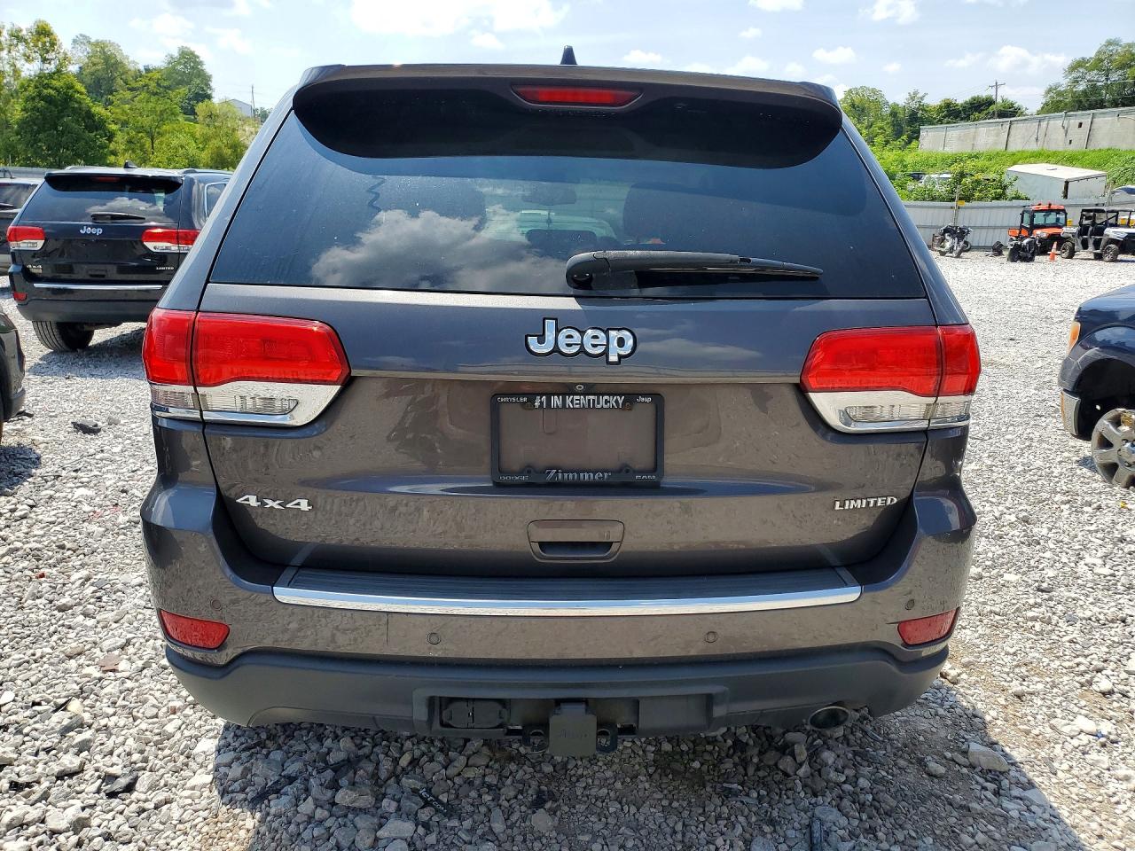 2015 Jeep Grand Cherokee Limited Gray vin: 1C4RJFBG6FC660889