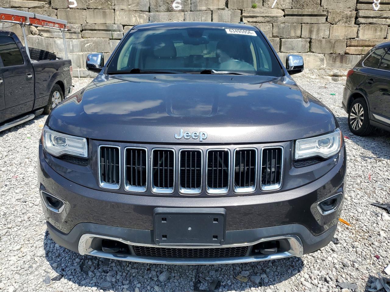 2015 Jeep Grand Cherokee Limited Gray vin: 1C4RJFBG6FC660889