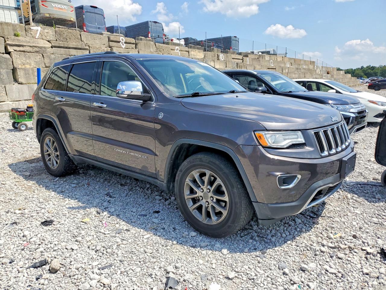 2015 Jeep Grand Cherokee Limited Gray vin: 1C4RJFBG6FC660889