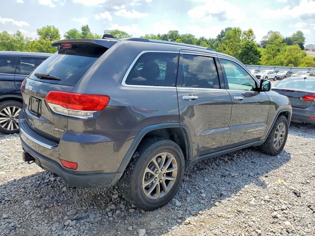 2015 Jeep Grand Cherokee Limited Gray vin: 1C4RJFBG6FC660889