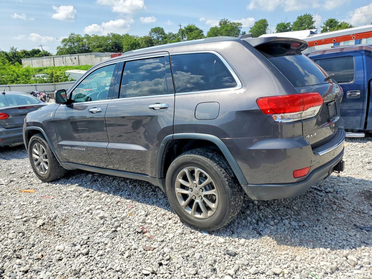 2015 Jeep Grand Cherokee Limited Gray vin: 1C4RJFBG6FC660889