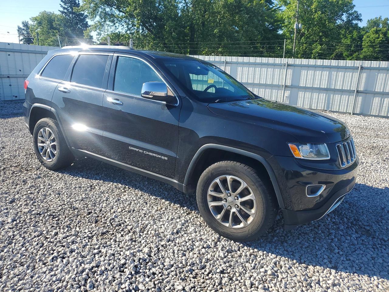 2015 Jeep Grand Cherokee Limited Black vin: 1C4RJFBG6FC662934
