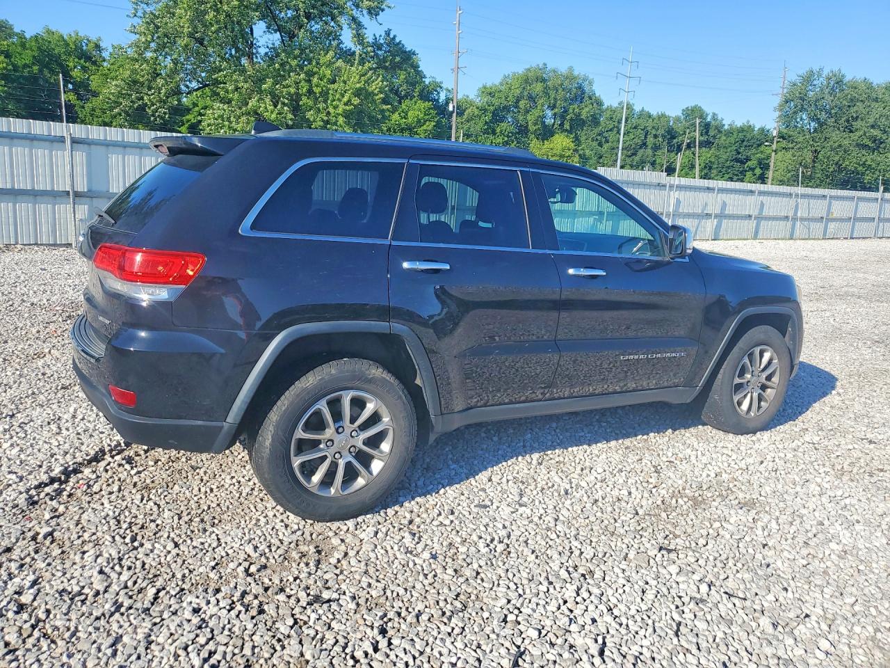 2015 Jeep Grand Cherokee Limited Black vin: 1C4RJFBG6FC662934