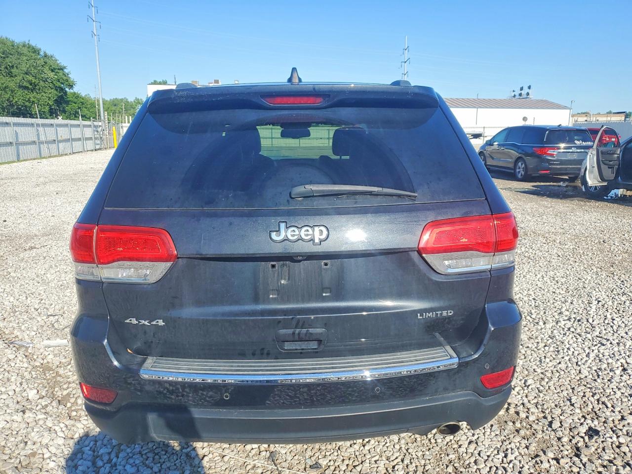 2015 Jeep Grand Cherokee Limited Black vin: 1C4RJFBG6FC662934
