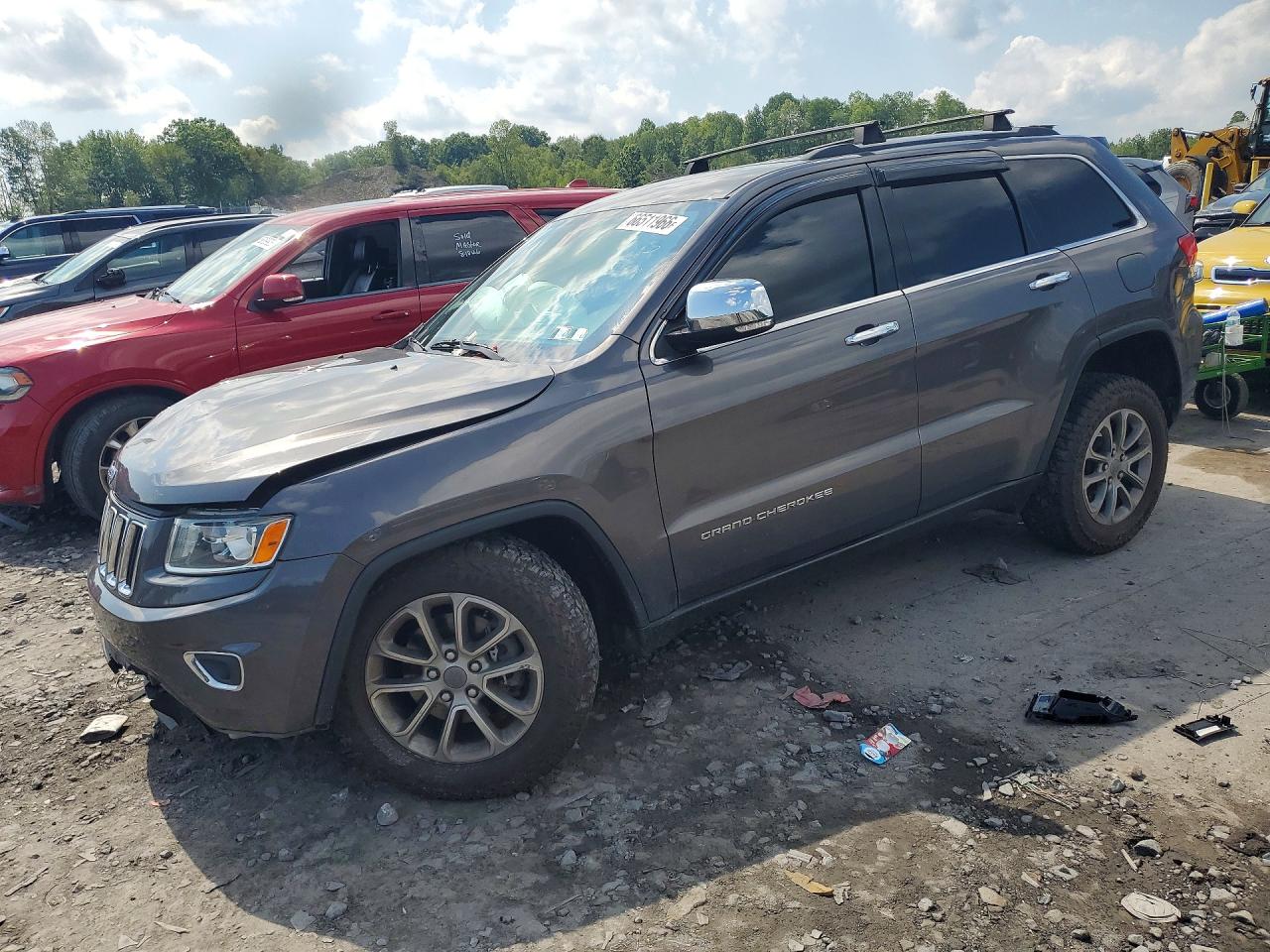 2015 Jeep Grand Cherokee Limited Charcoal vin: 1C4RJFBG6FC664120