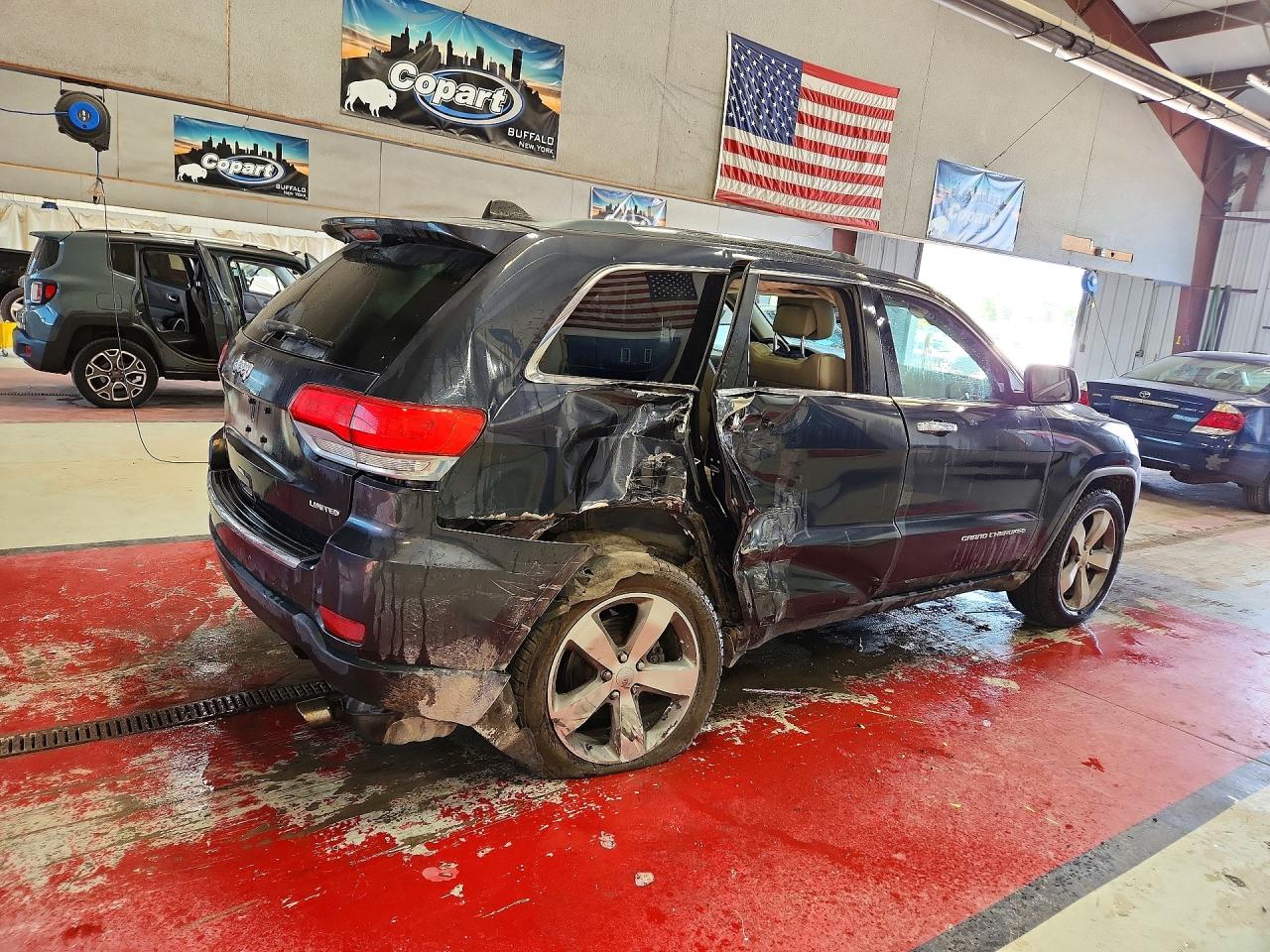 2015 Jeep Grand Cherokee Limited Black vin: 1C4RJFBG6FC682617