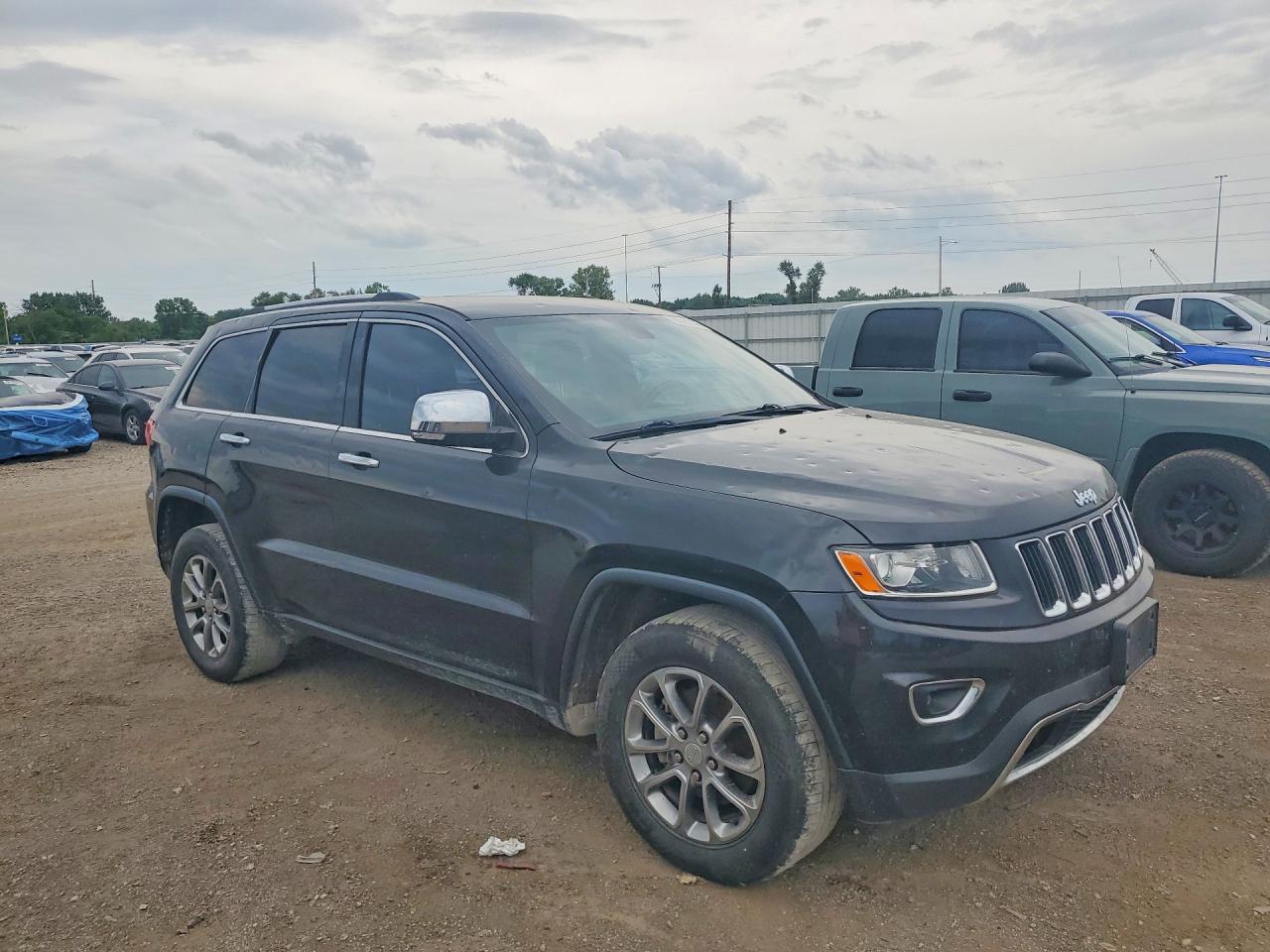 2015 Jeep Grand Cherokee Limited Black vin: 1C4RJFBG6FC715910