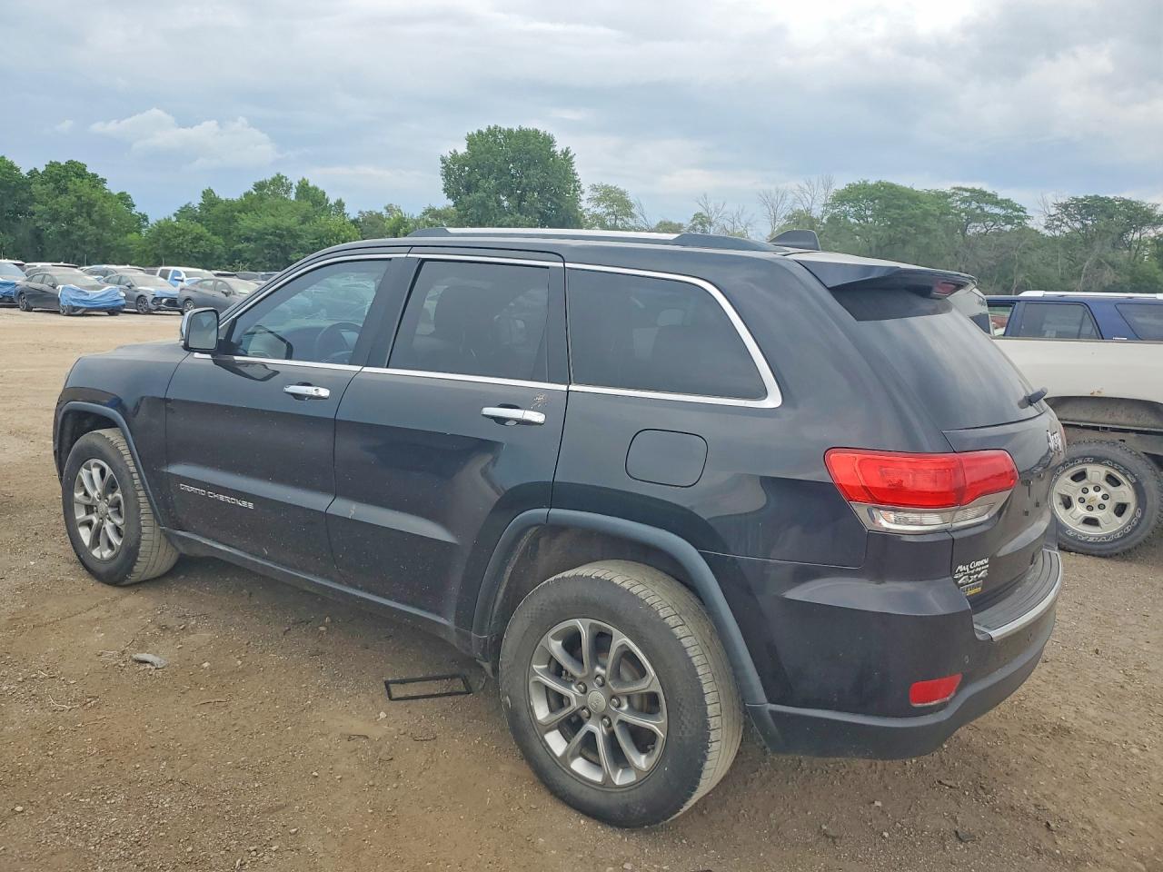 2015 Jeep Grand Cherokee Limited Black vin: 1C4RJFBG6FC715910