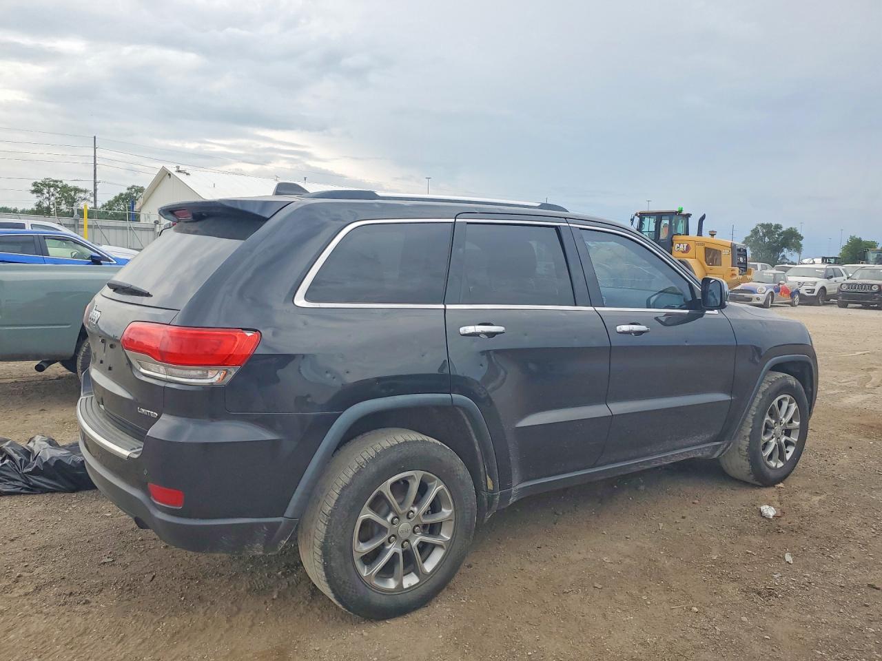 2015 Jeep Grand Cherokee Limited Black vin: 1C4RJFBG6FC715910
