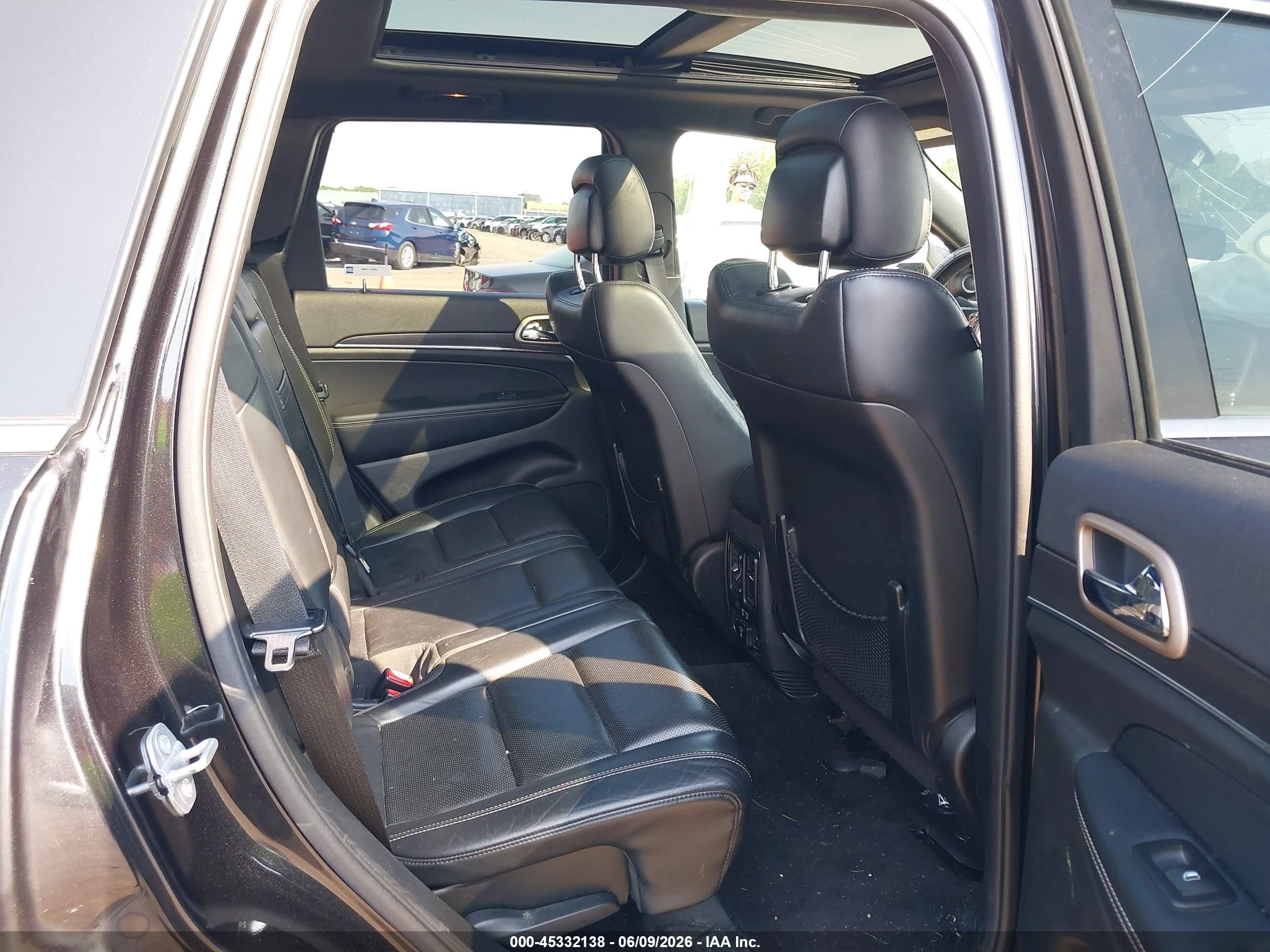 2015 Jeep Grand Cherokee Limited Black vin: 1C4RJFBG6FC756845