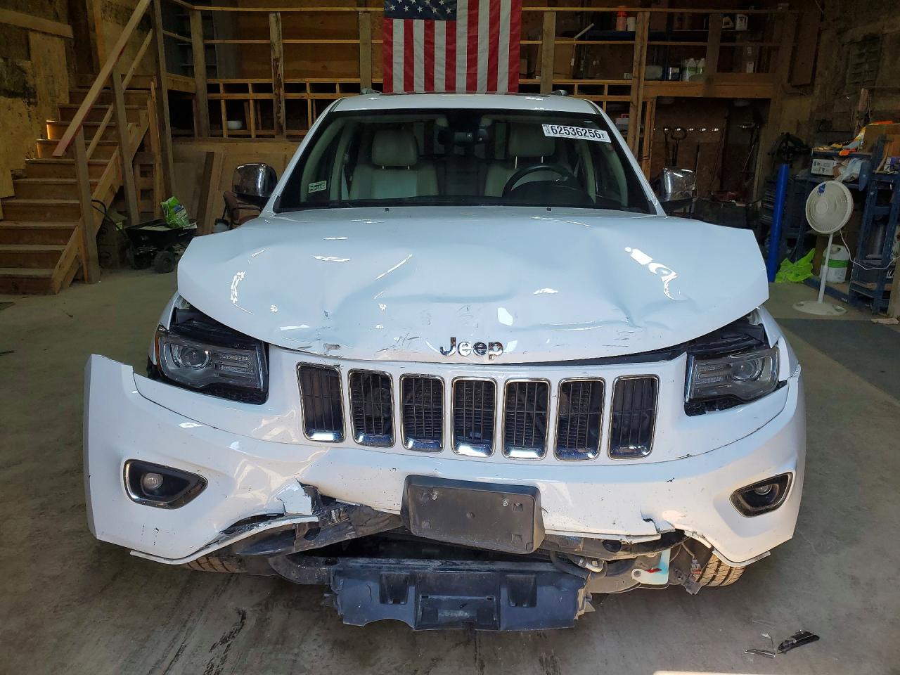 2015 Jeep Grand Cherokee Limited White vin: 1C4RJFBG6FC763200