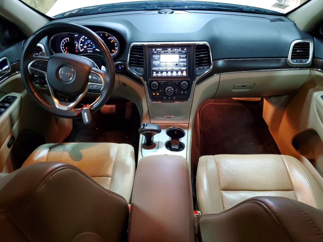2015 Jeep Grand Cherokee Limited White vin: 1C4RJFBG6FC763200