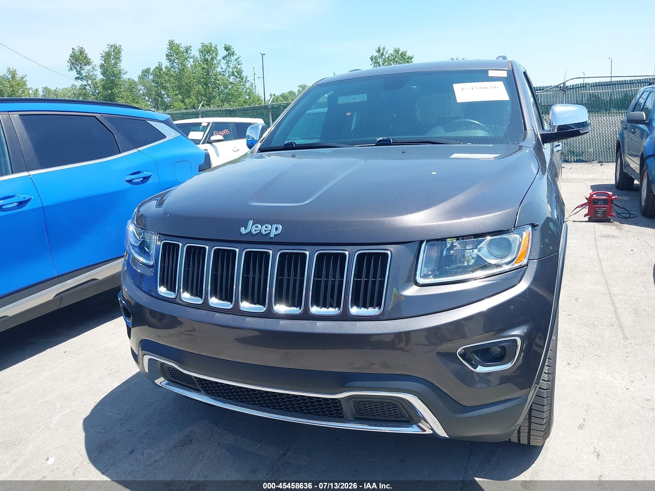 2015 Jeep Grand Cherokee Limited Gray vin: 1C4RJFBG6FC768896