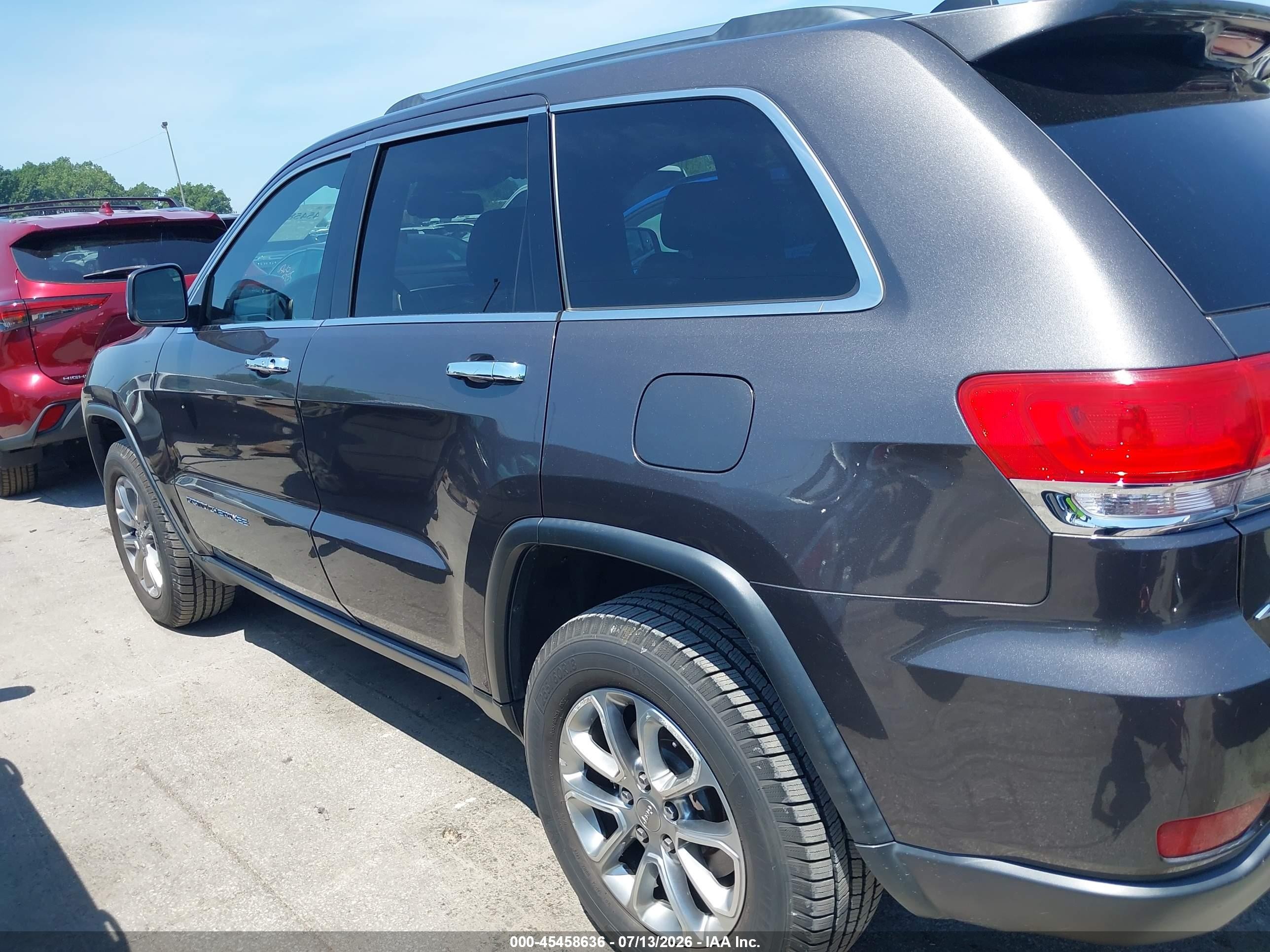 2015 Jeep Grand Cherokee Limited Gray vin: 1C4RJFBG6FC768896