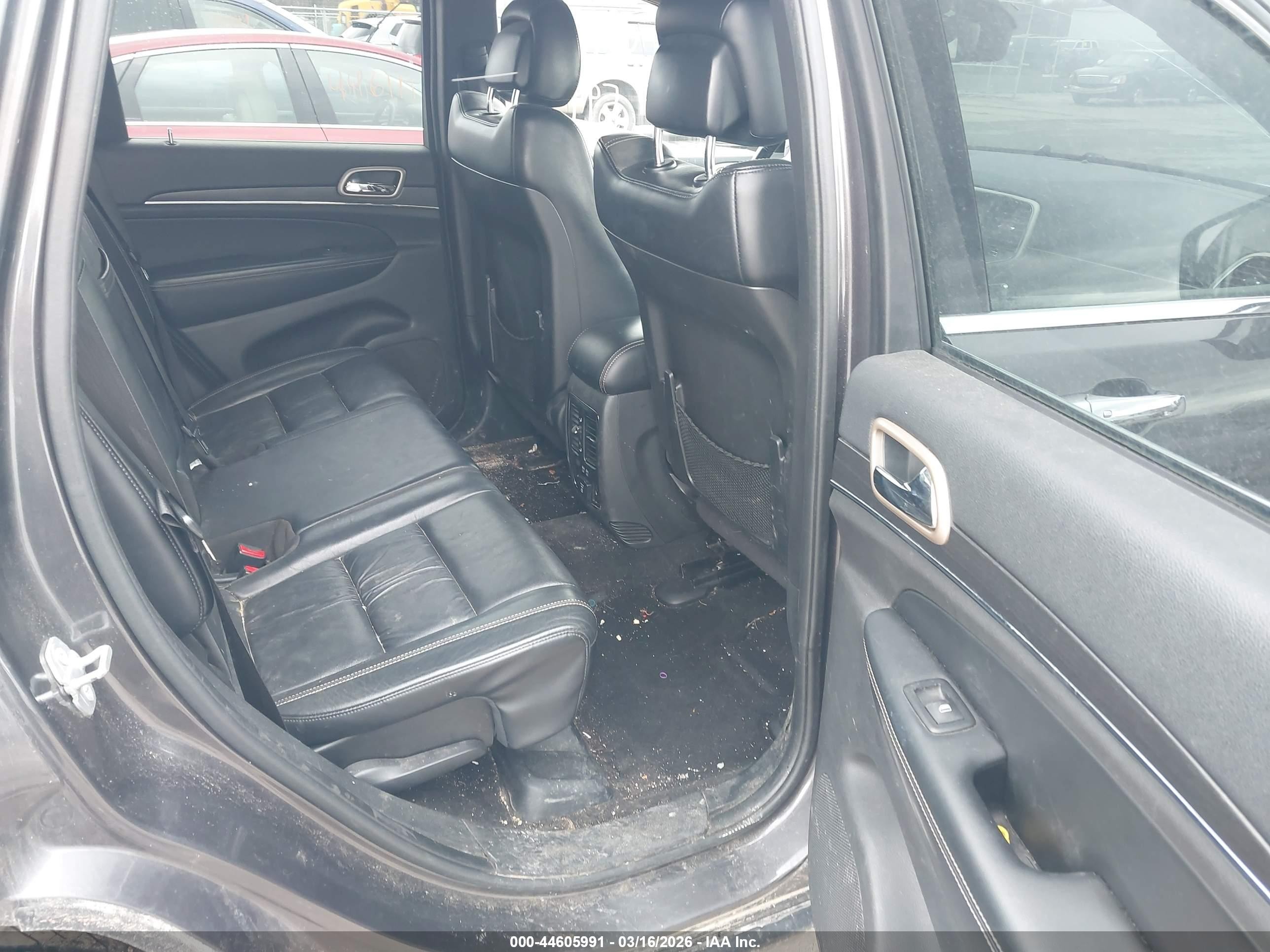2015 Jeep Grand Cherokee Limited Серый vin: 1C4RJFBG6FC790865