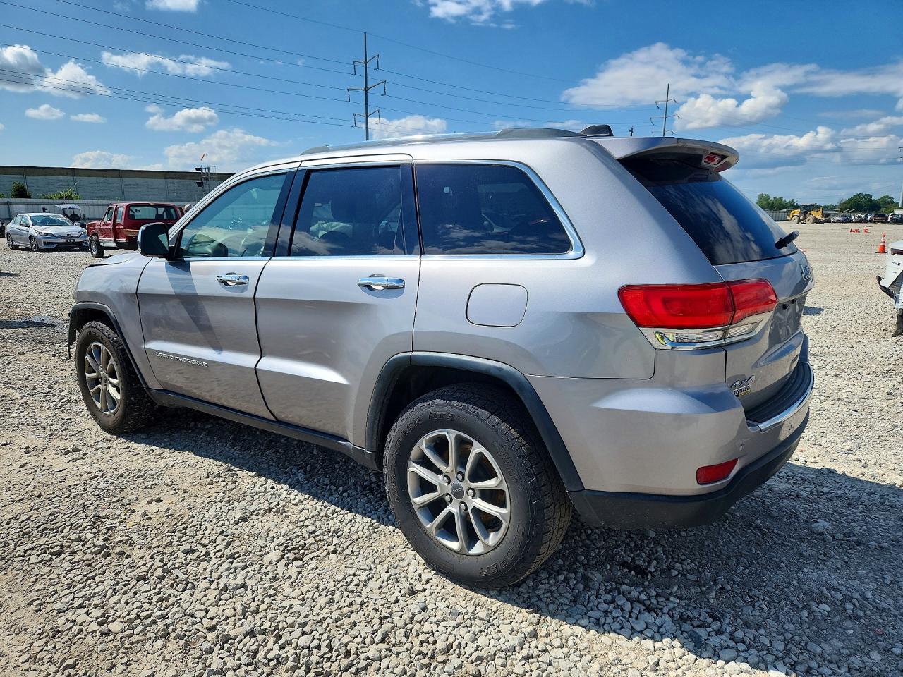 2015 Jeep Grand Cherokee Limited Silver vin: 1C4RJFBG6FC803145