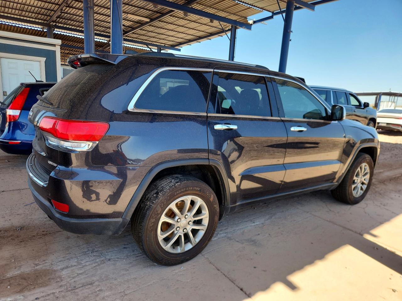 2015 Jeep Grand Cherokee Limited Черный vin: 1C4RJFBG6FC854211