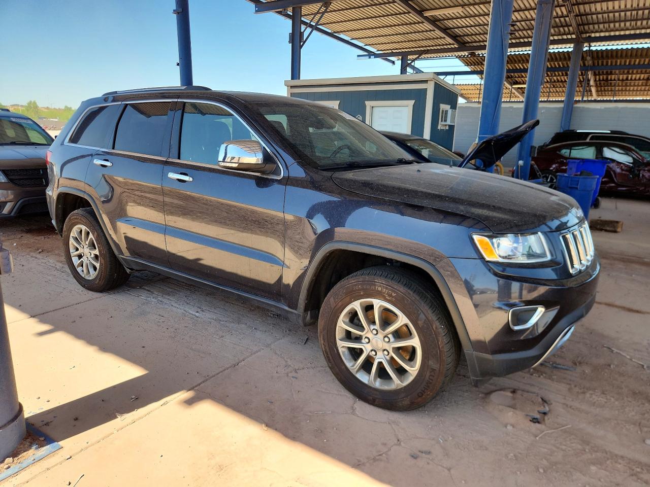 2015 Jeep Grand Cherokee Limited Черный vin: 1C4RJFBG6FC854211