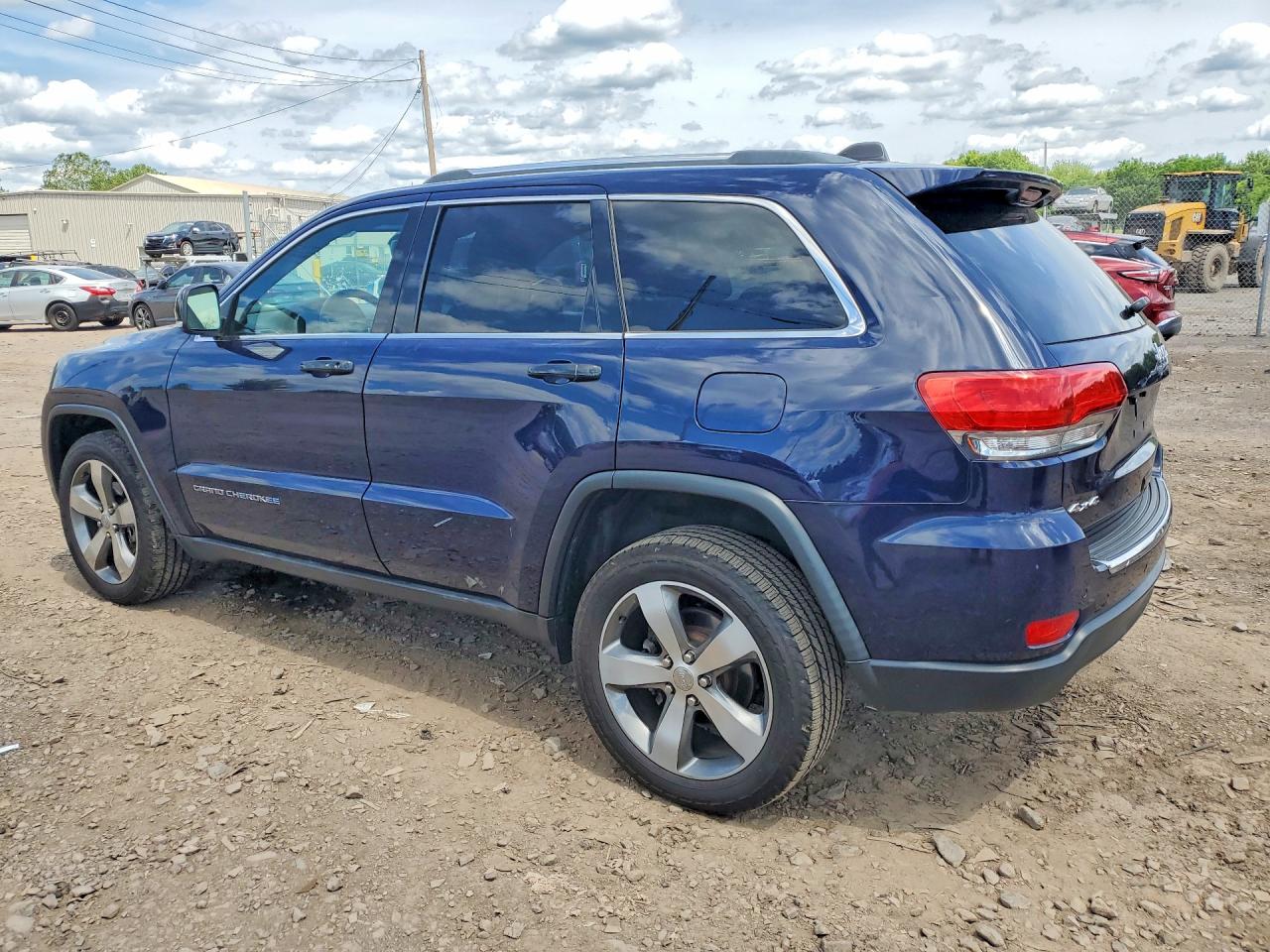 2015 Jeep Grand Cherokee Limited Blue vin: 1C4RJFBG6FC882803