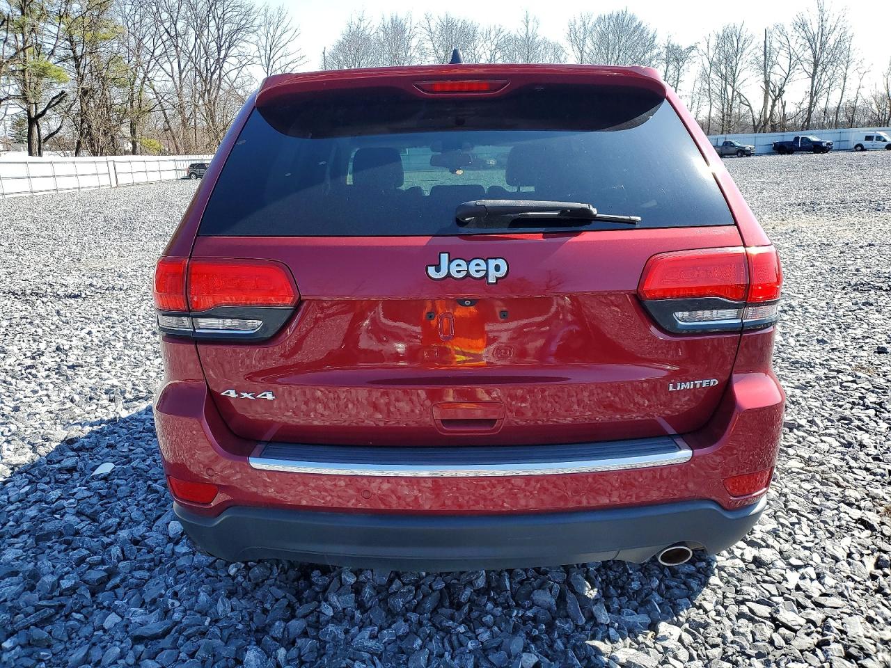 2015 Jeep Grand Cherokee Limited Red vin: 1C4RJFBG6FC949884