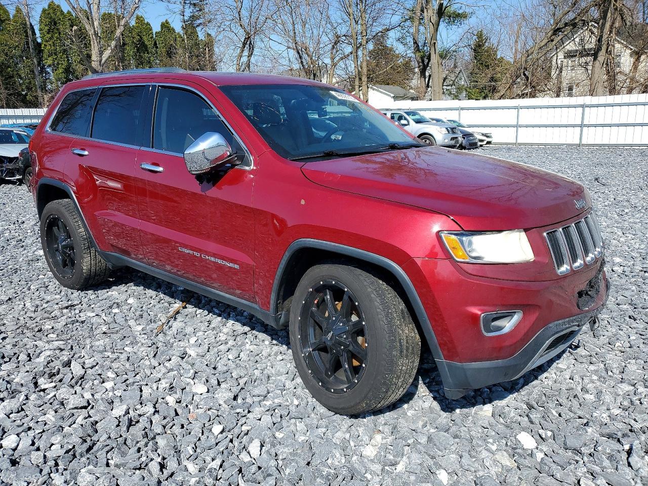 2015 Jeep Grand Cherokee Limited Red vin: 1C4RJFBG6FC949884