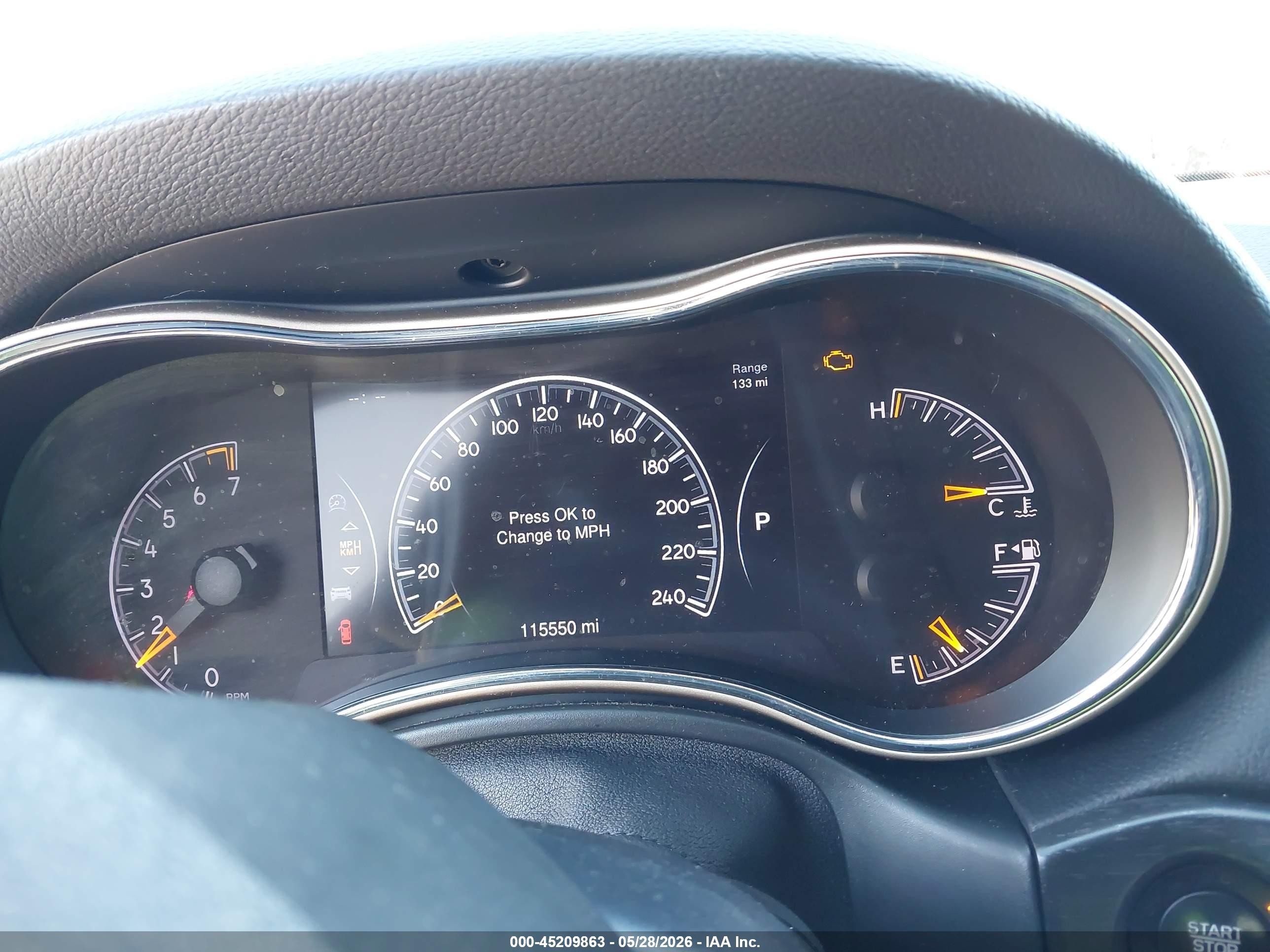 2015 Jeep Grand Cherokee Limited Серый vin: 1C4RJFBG6FC954857