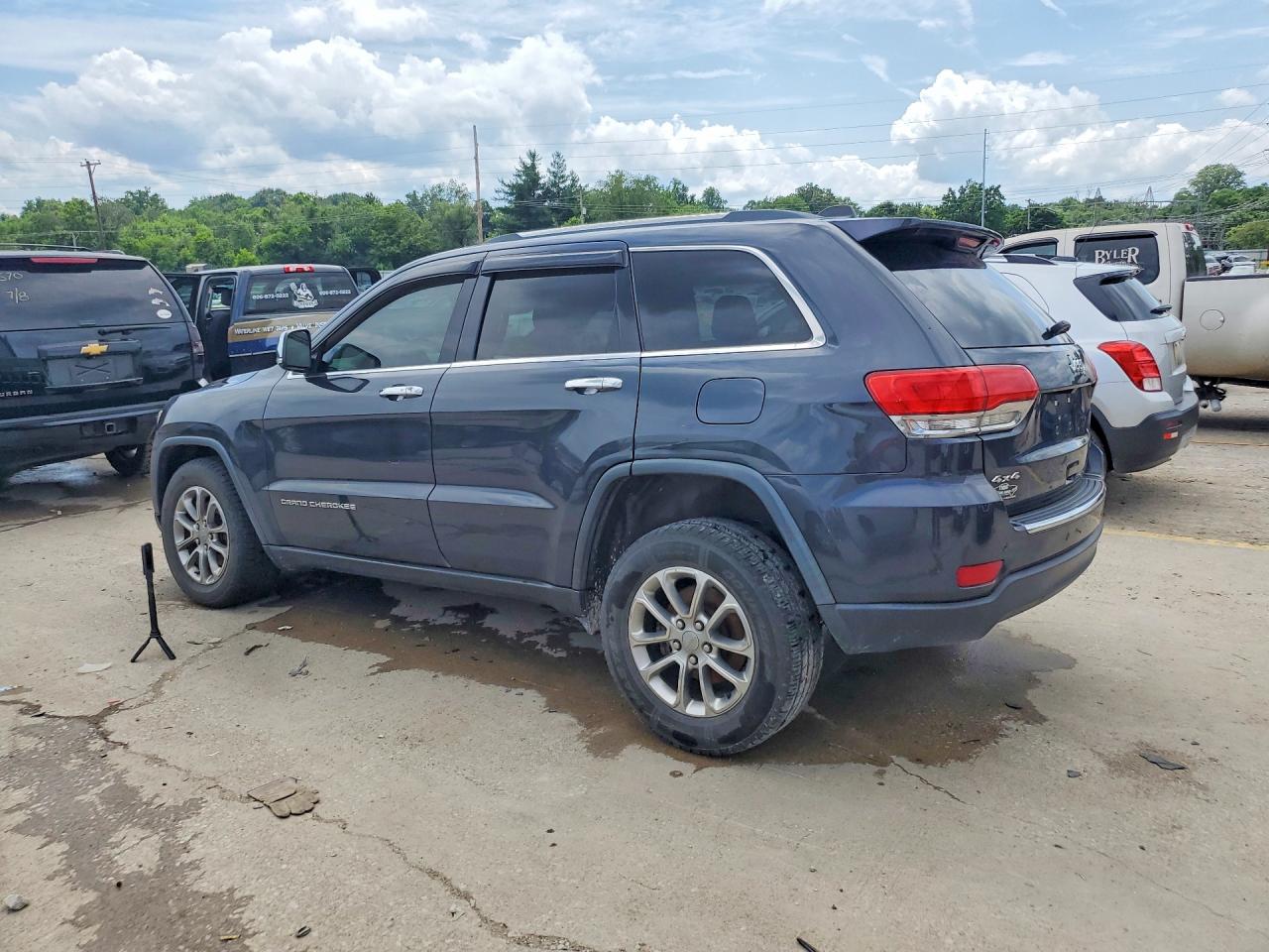 2016 Jeep Grand Cherokee Limited Черный vin: 1C4RJFBG6GC310020