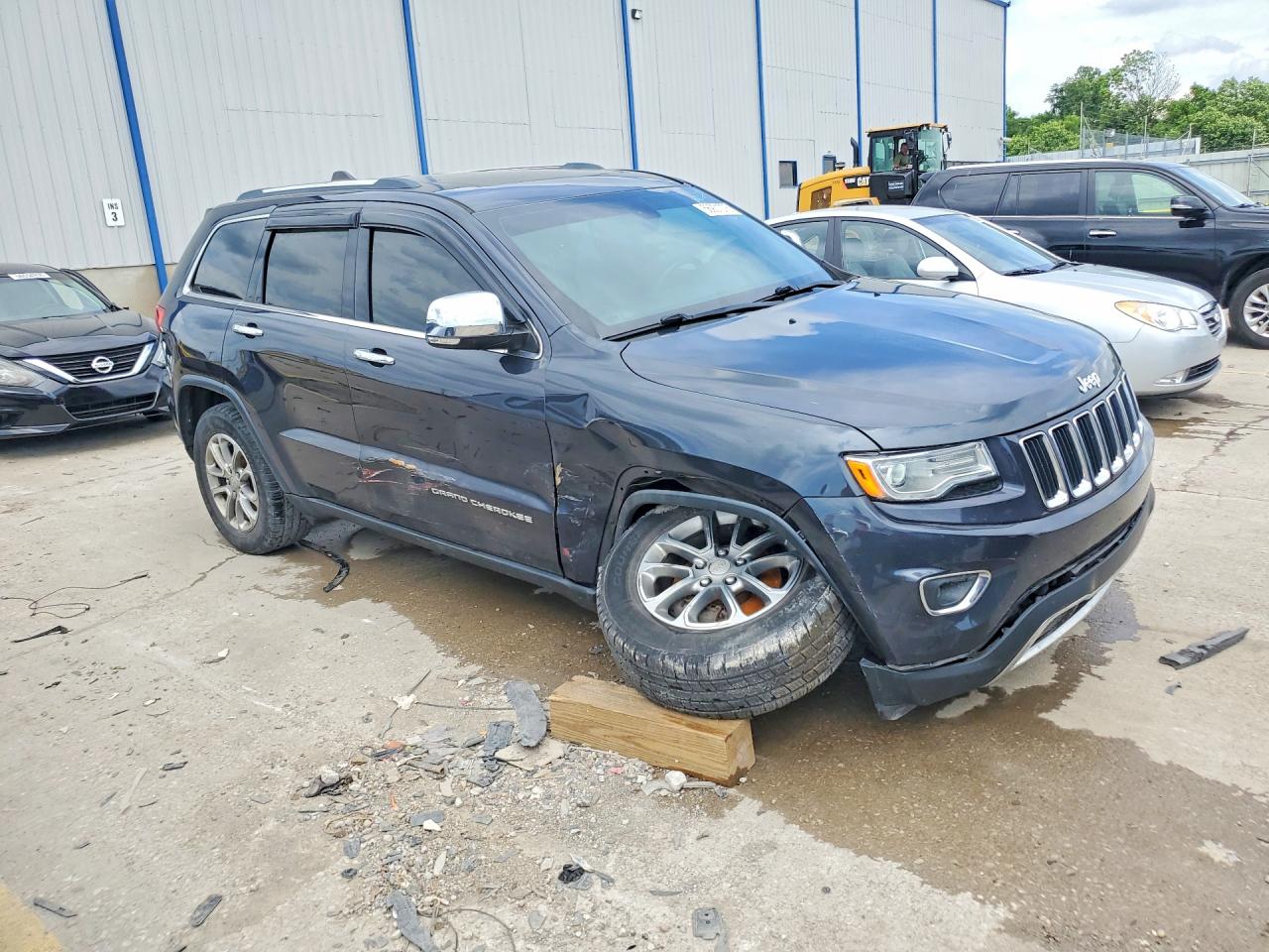 2016 Jeep Grand Cherokee Limited Черный vin: 1C4RJFBG6GC310020