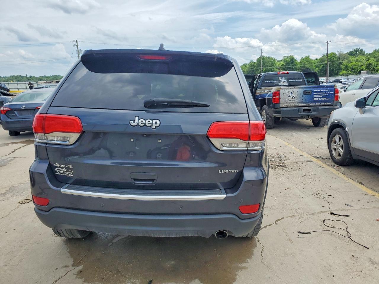 2016 Jeep Grand Cherokee Limited Черный vin: 1C4RJFBG6GC310020