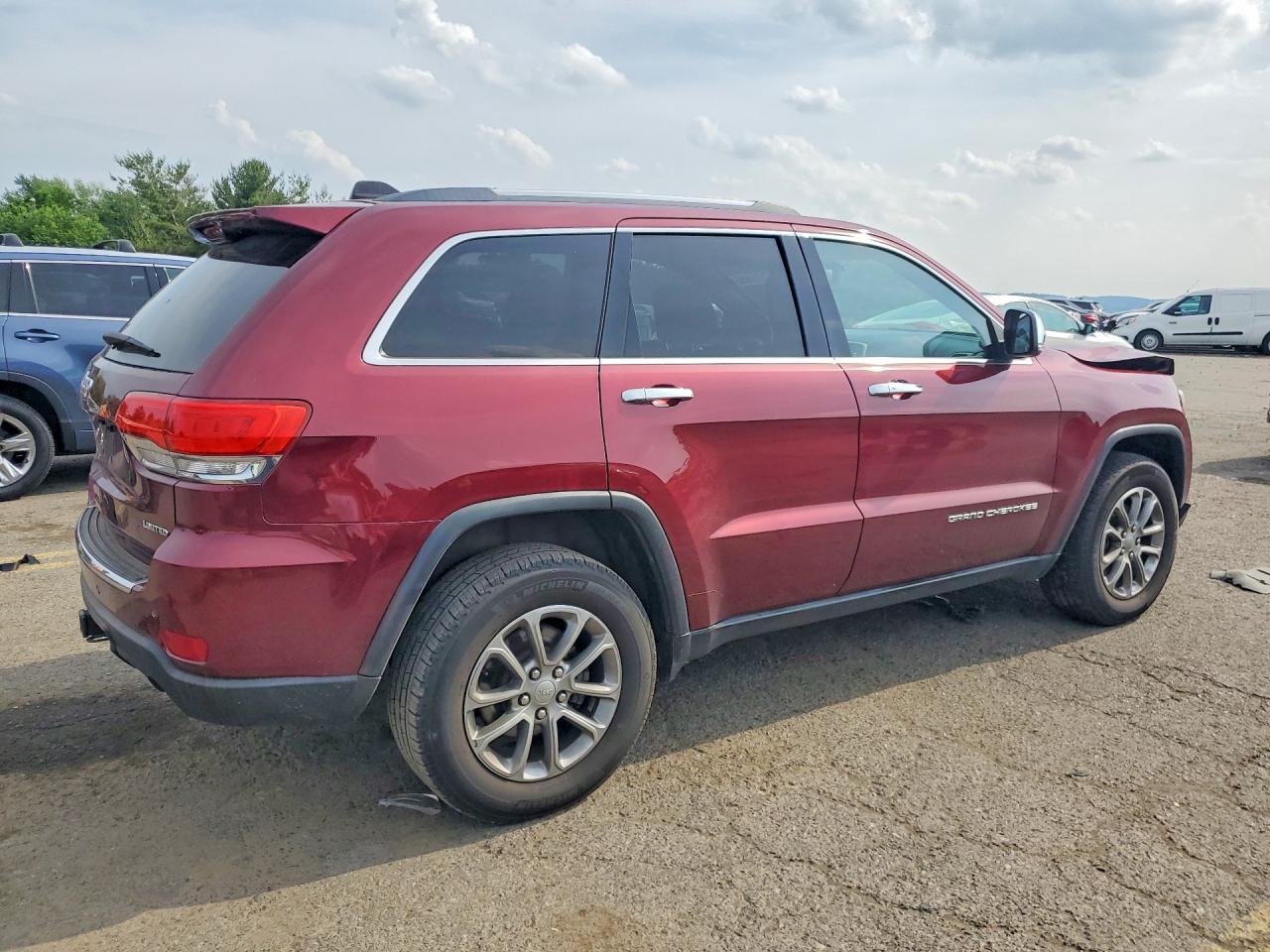 2016 Jeep Grand Cherokee Limited Бордовый vin: 1C4RJFBG6GC357435
