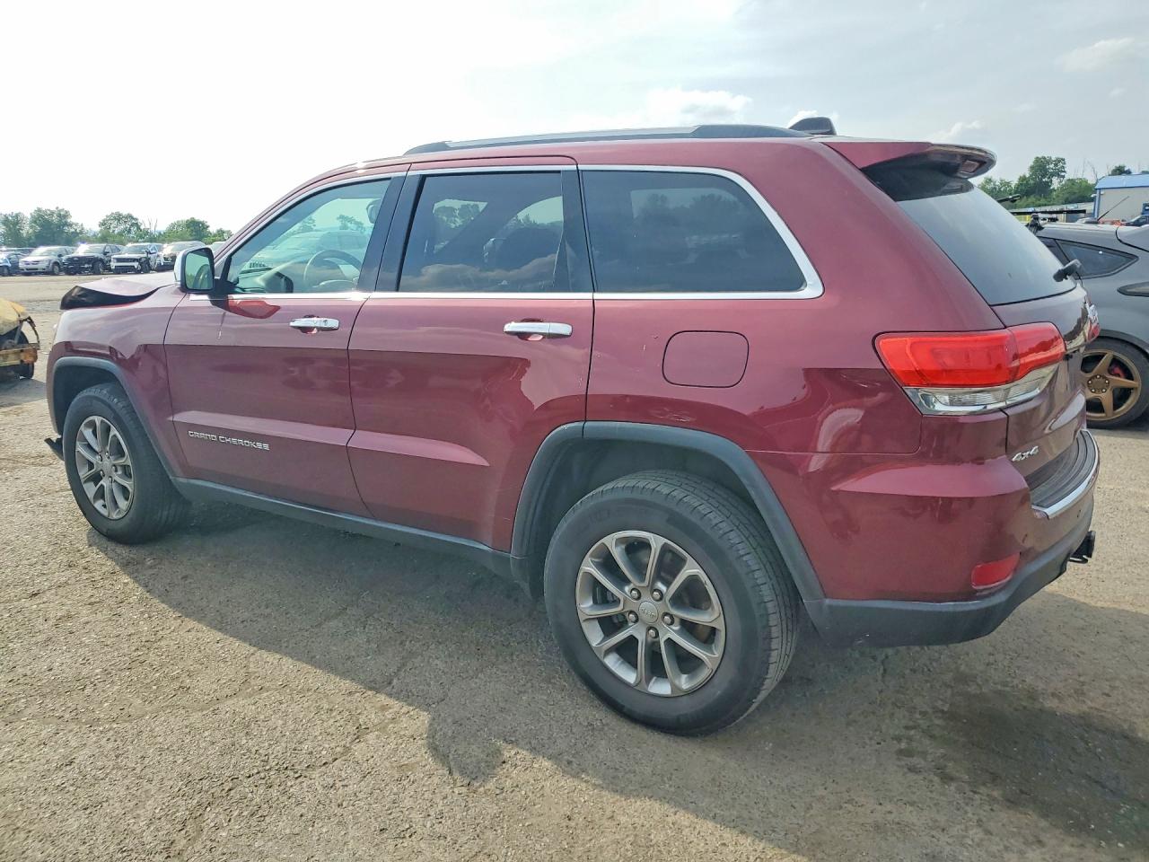 2016 Jeep Grand Cherokee Limited Бордовый vin: 1C4RJFBG6GC357435