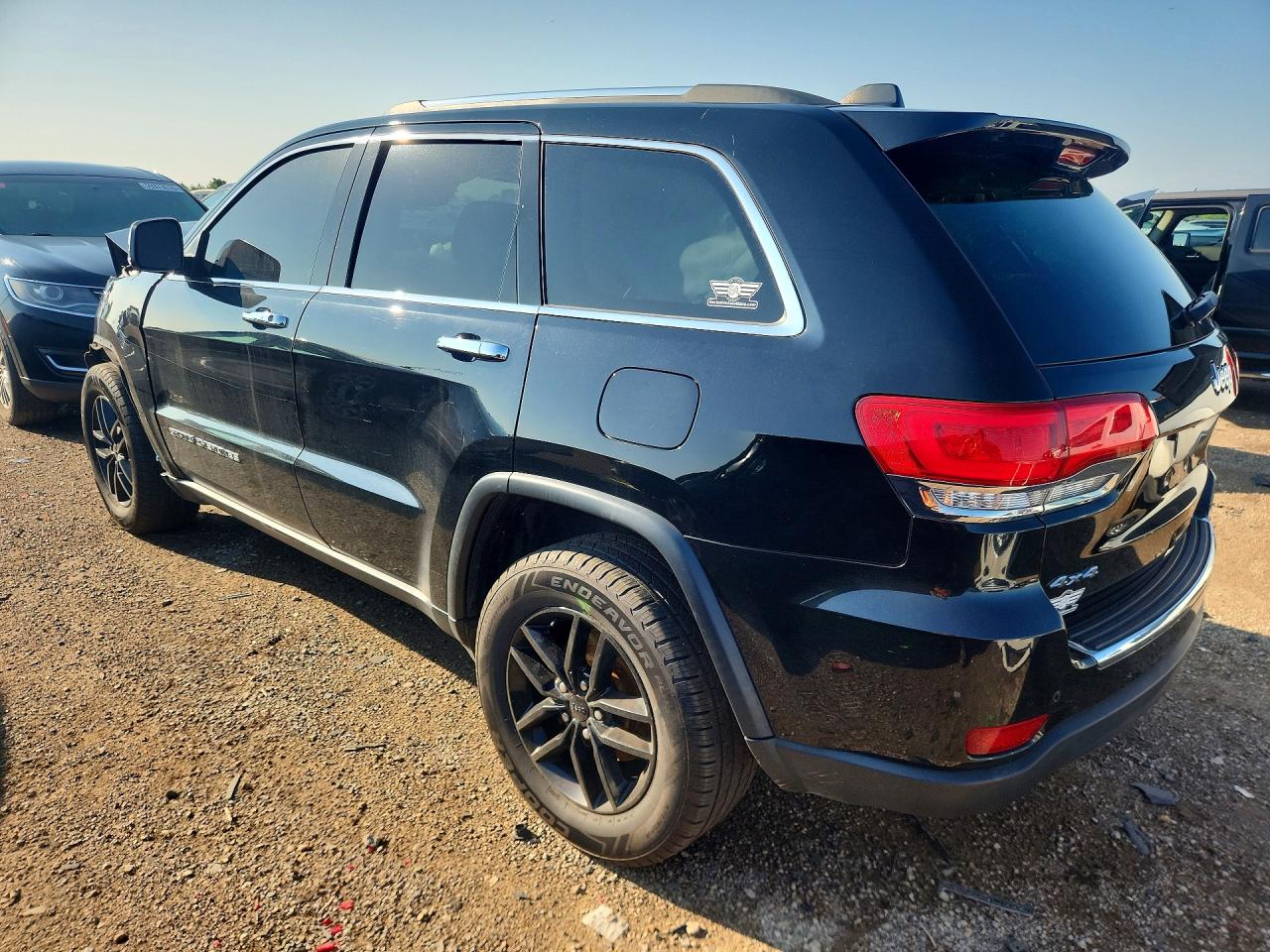 2017 Jeep Grand Cherokee Limited Black vin: 1C4RJFBG6HC784079