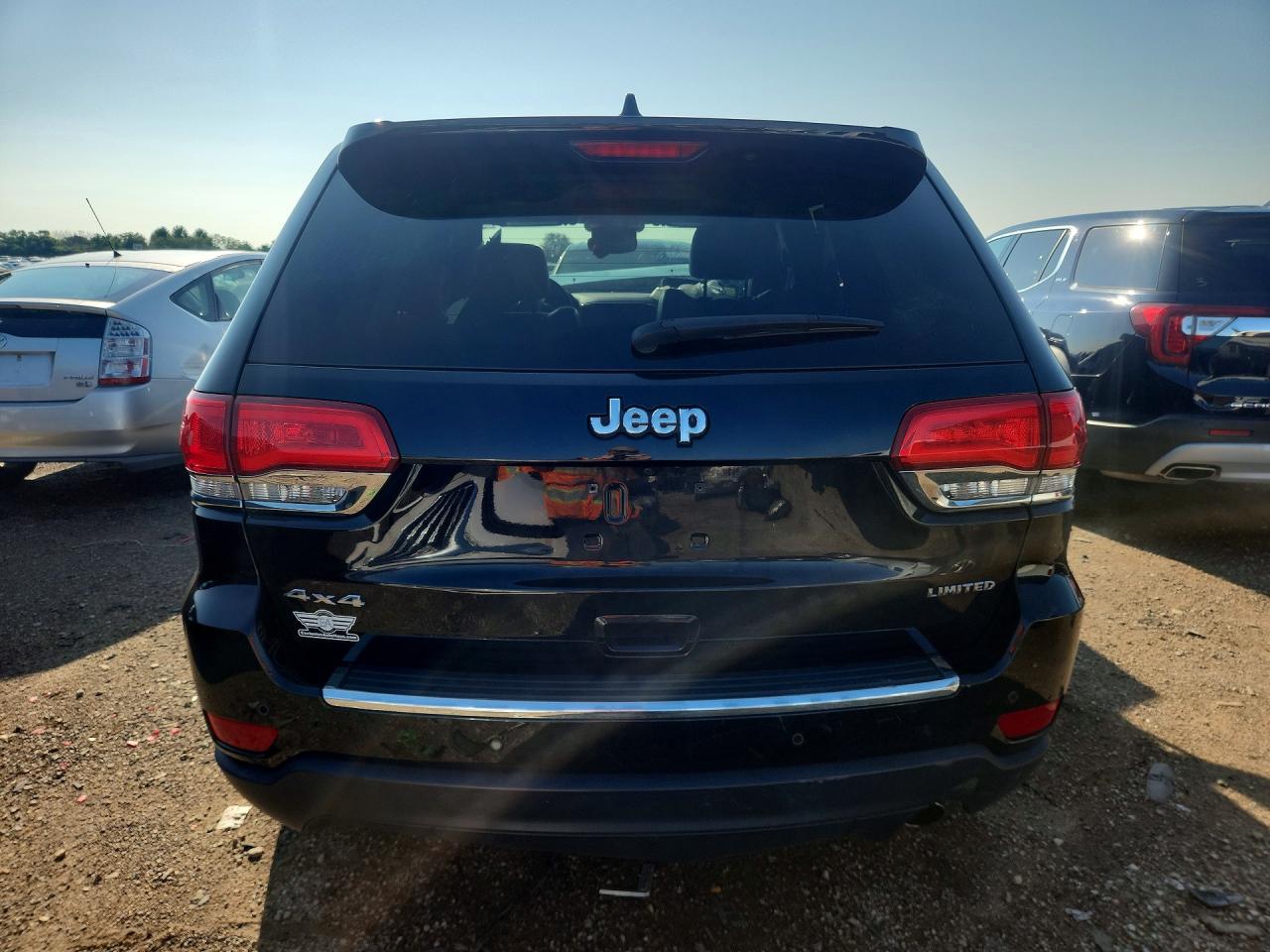 2017 Jeep Grand Cherokee Limited Black vin: 1C4RJFBG6HC784079