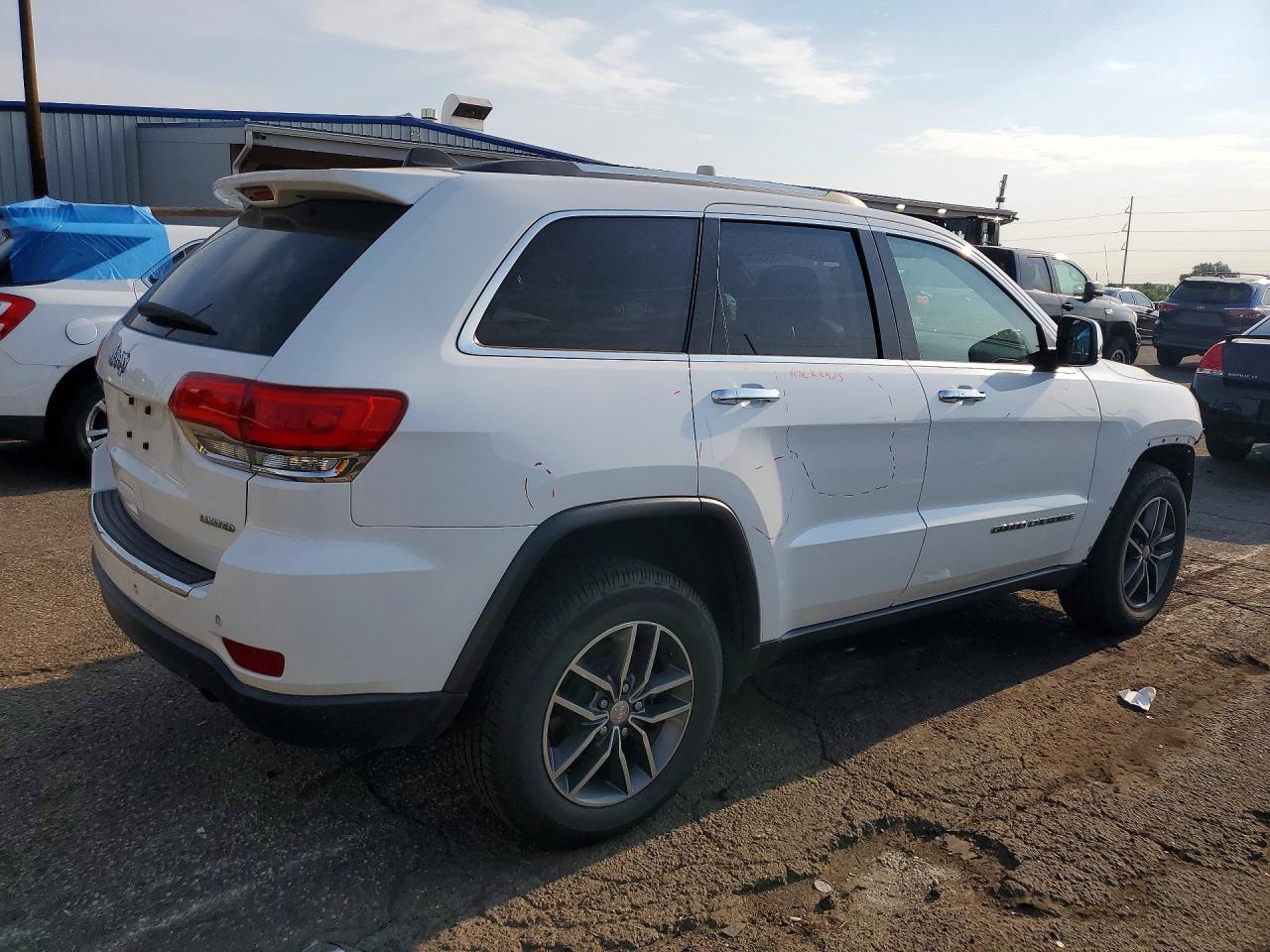2017 Jeep Grand Cherokee Limited White vin: 1C4RJFBG6HC887213