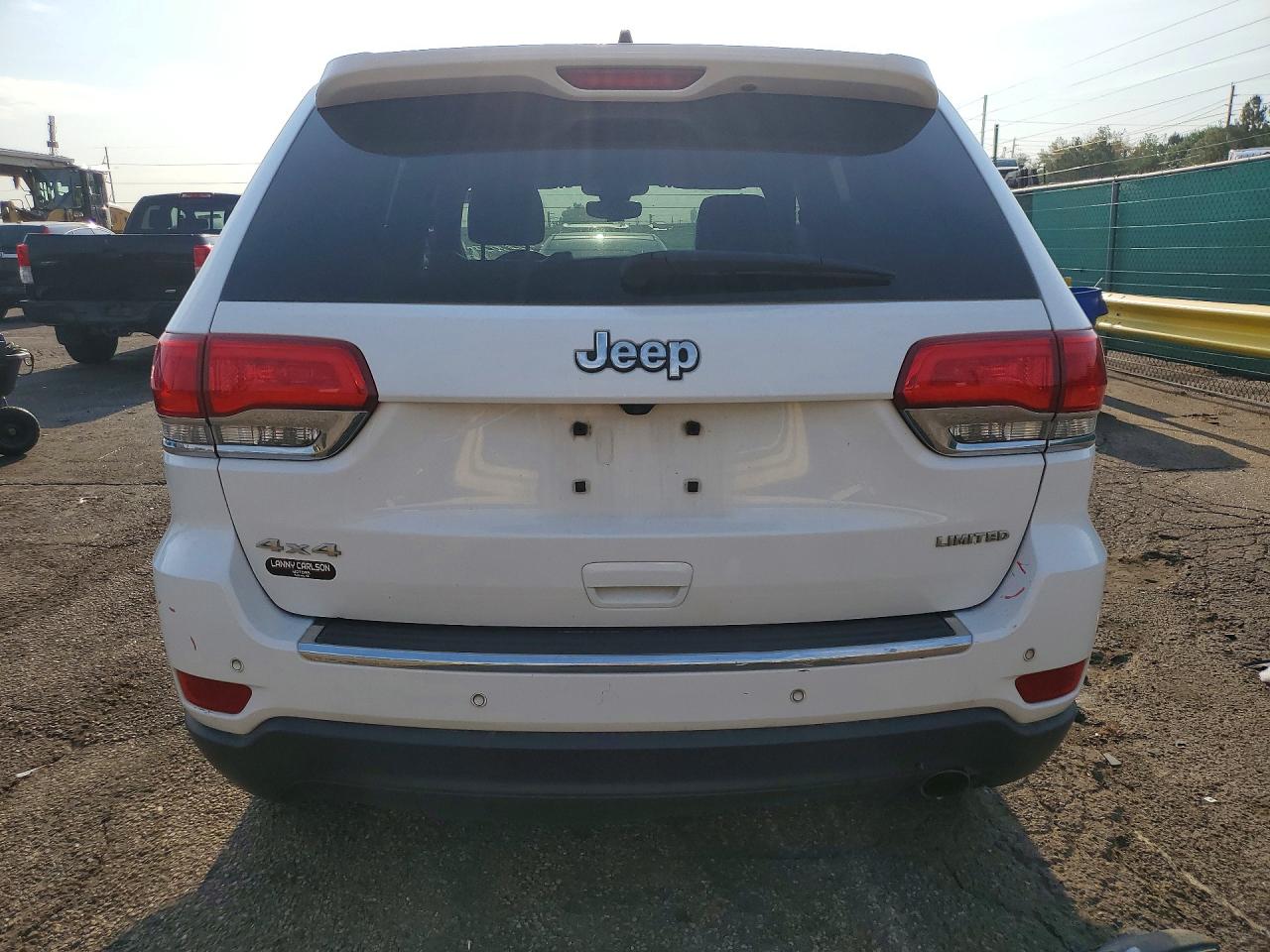 2017 Jeep Grand Cherokee Limited White vin: 1C4RJFBG6HC887213