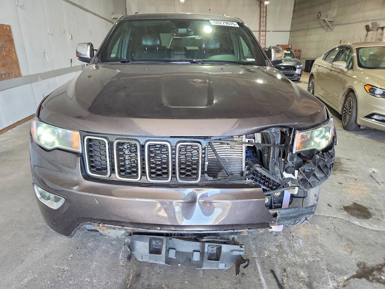 2017 Jeep Grand Cherokee Limited Charcoal vin: 1C4RJFBG6HC963769
