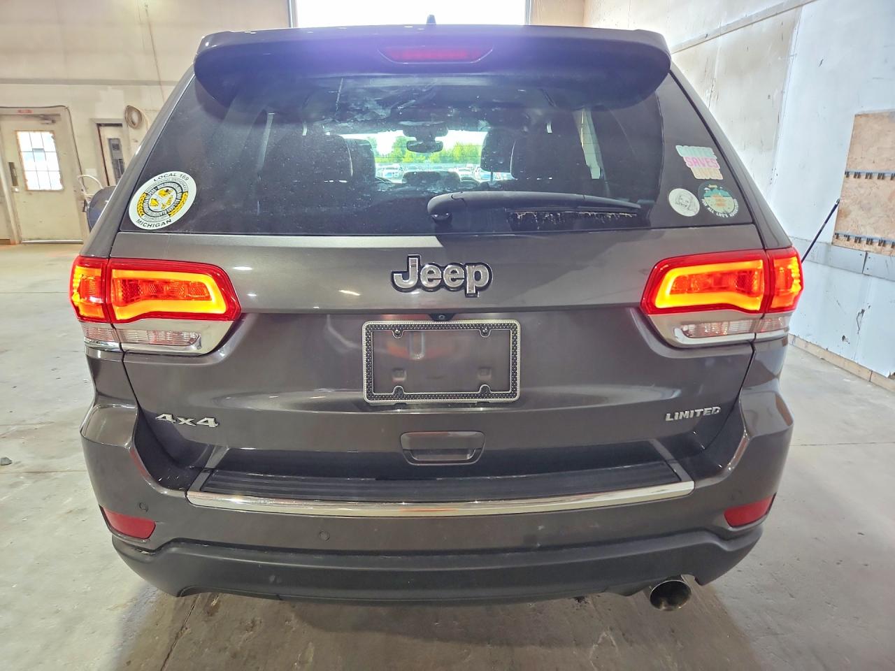 2017 Jeep Grand Cherokee Limited Charcoal vin: 1C4RJFBG6HC963769
