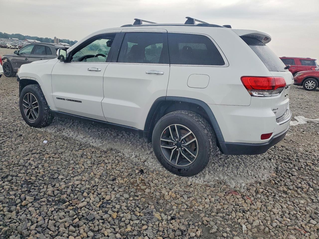 2019 Jeep Grand Cherokee Limited White vin: 1C4RJFBG6KC669084