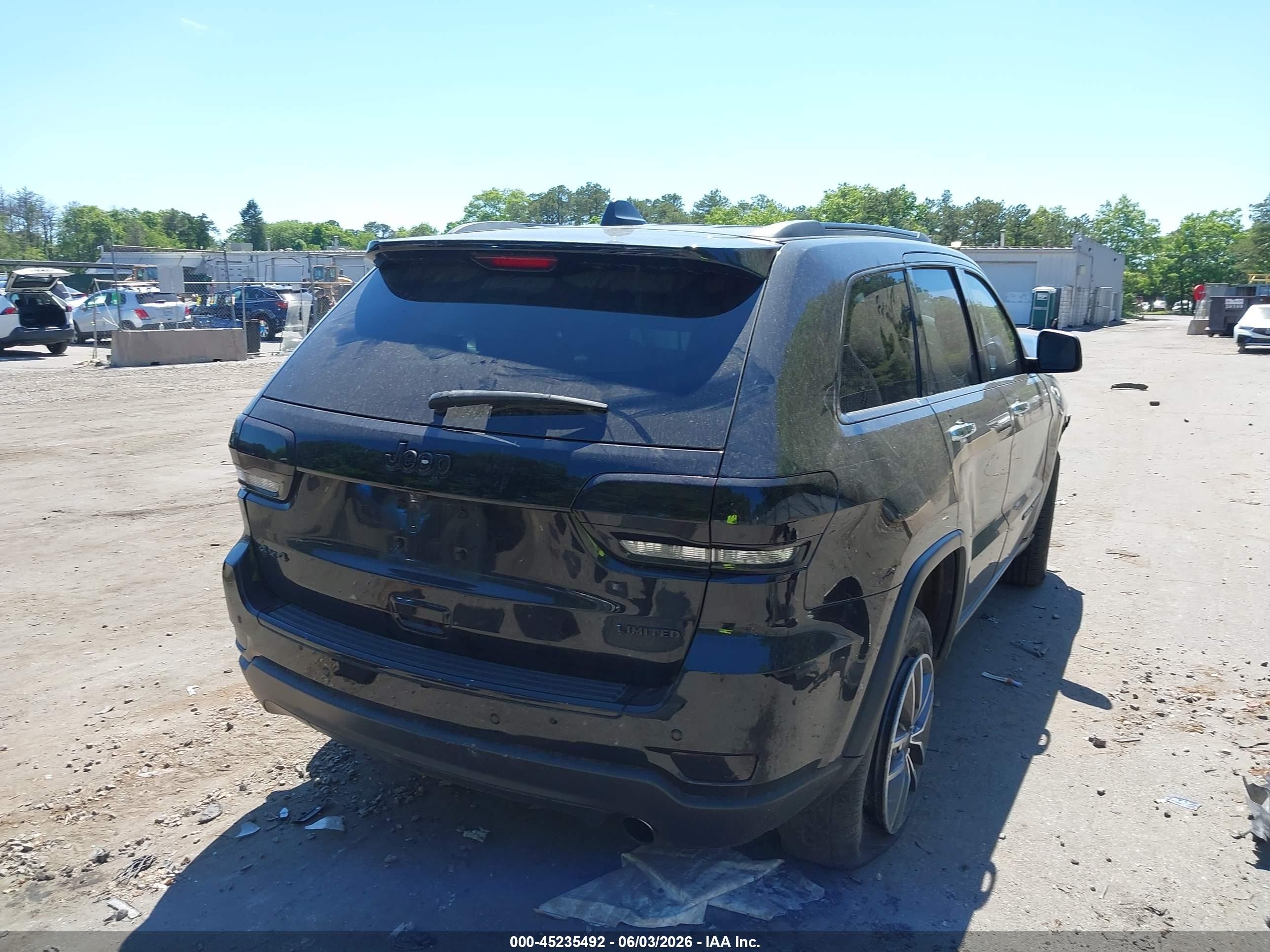 2020 Jeep Grand Cherokee Limited 4x4 Black vin: 1C4RJFBG6LC138873