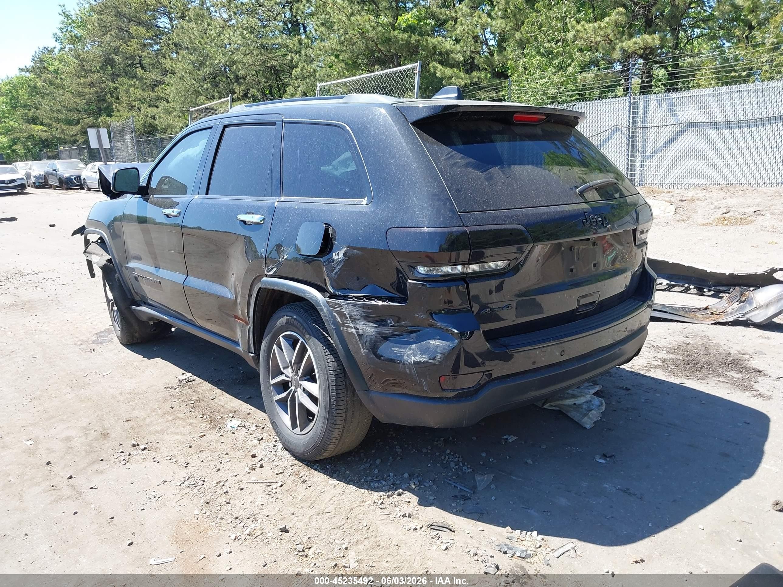2020 Jeep Grand Cherokee Limited 4x4 Black vin: 1C4RJFBG6LC138873