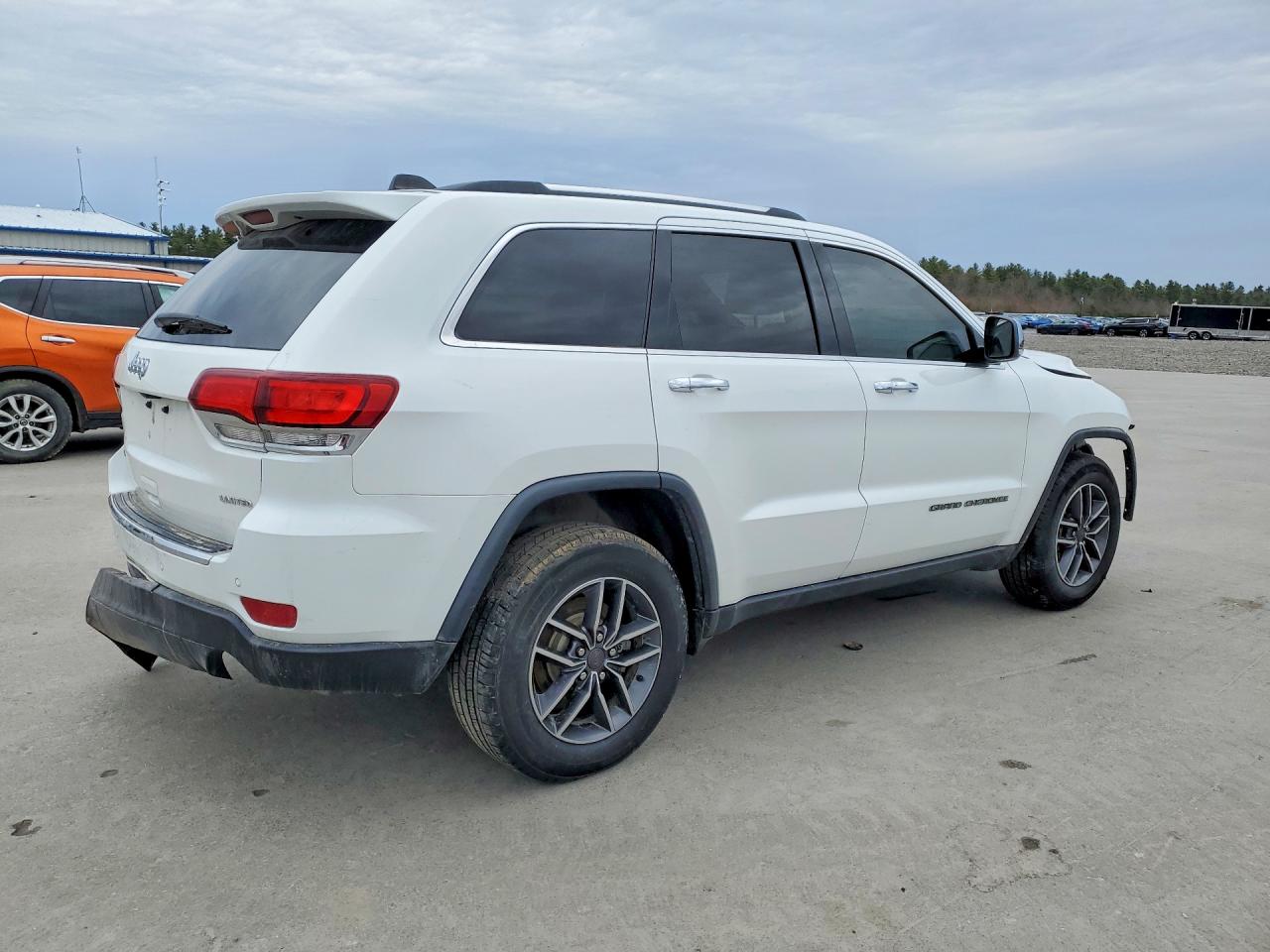 2020 Jeep Grand Cherokee Limited Белый vin: 1C4RJFBG6LC143376