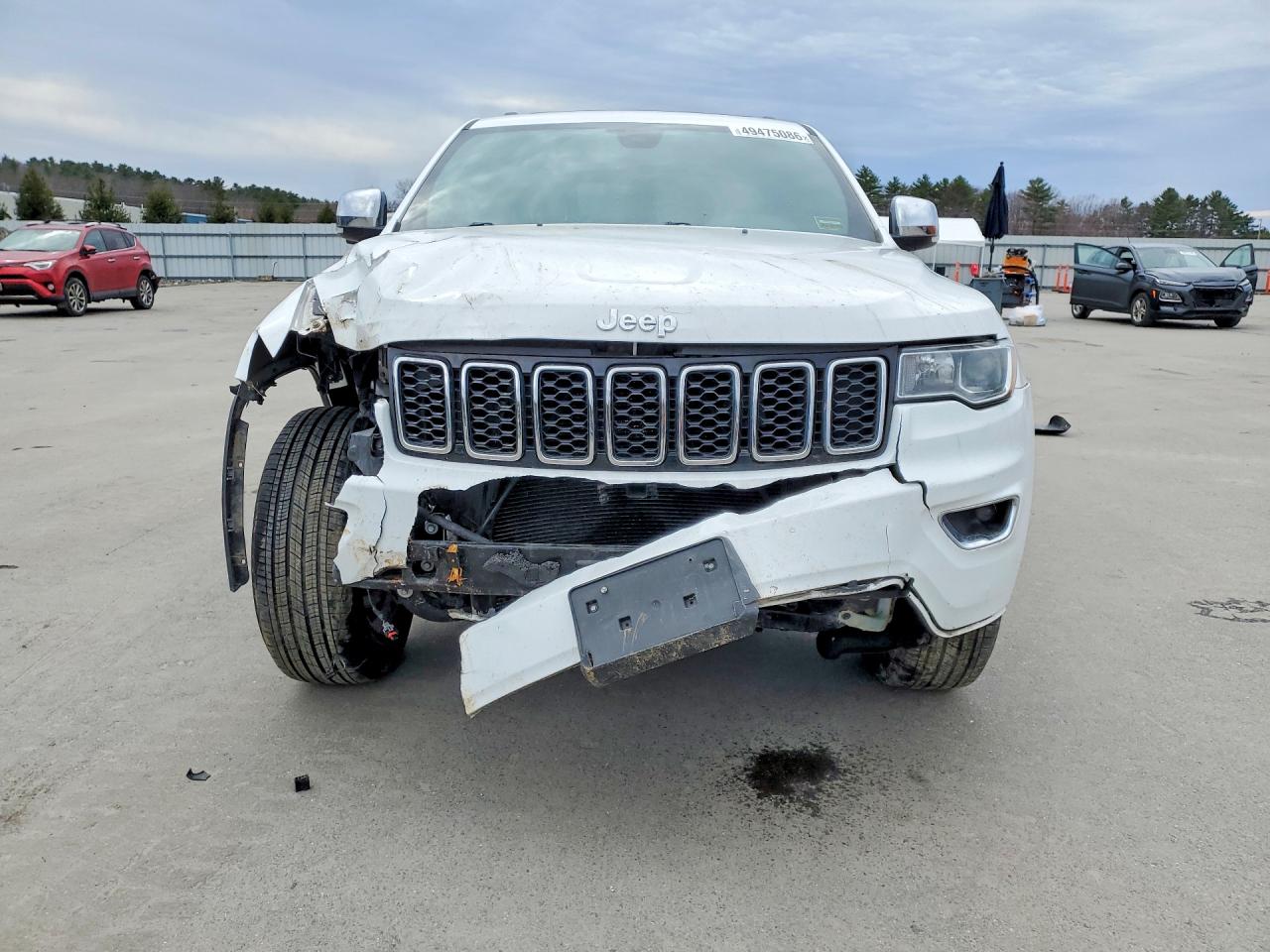 2020 Jeep Grand Cherokee Limited Белый vin: 1C4RJFBG6LC143376