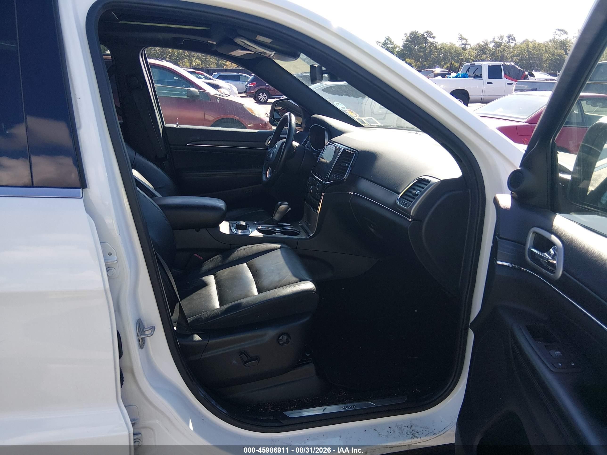 2020 Jeep Grand Cherokee Limited 4x4 White vin: 1C4RJFBG6LC388162