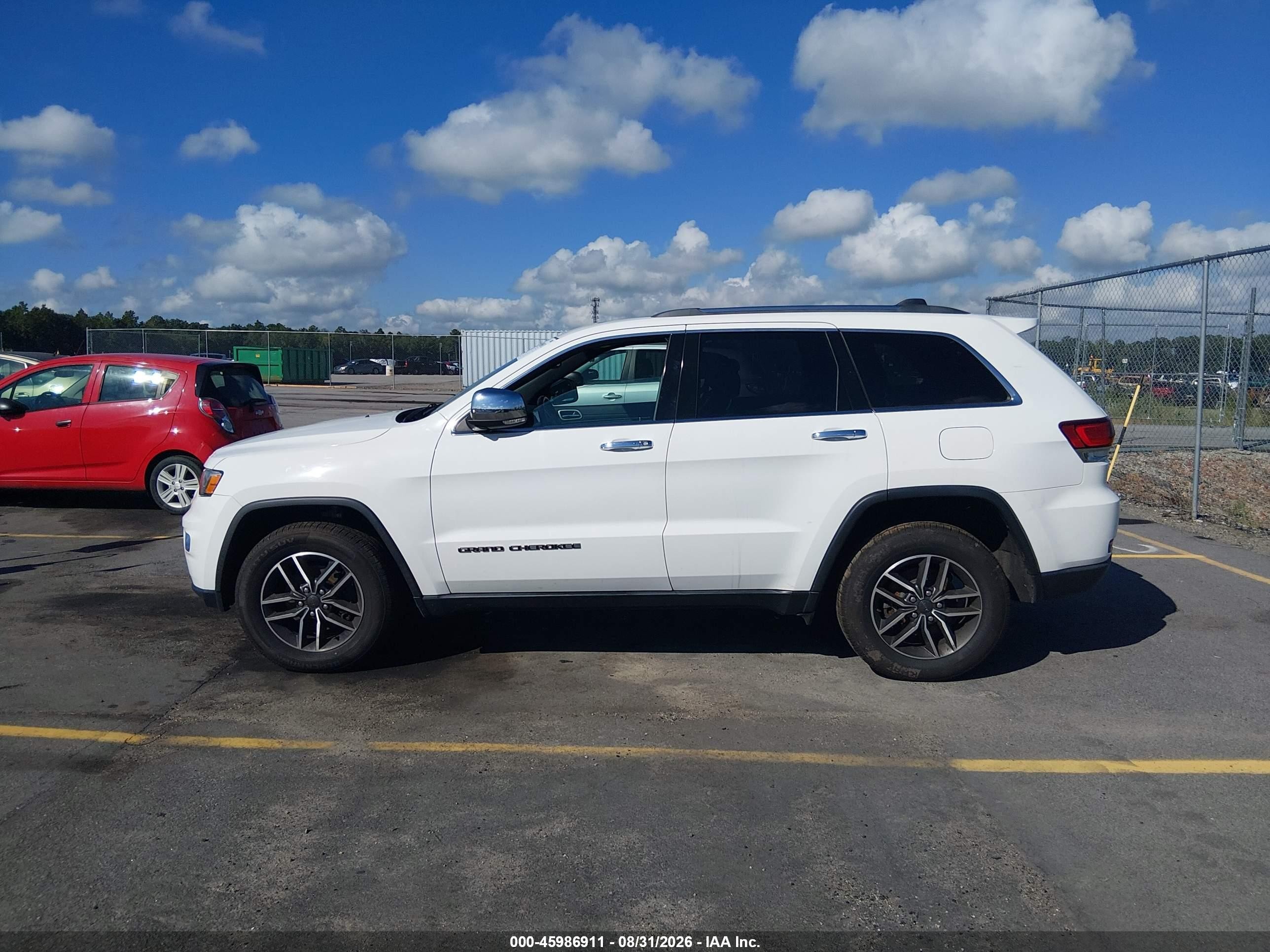 2020 Jeep Grand Cherokee Limited 4x4 White vin: 1C4RJFBG6LC388162