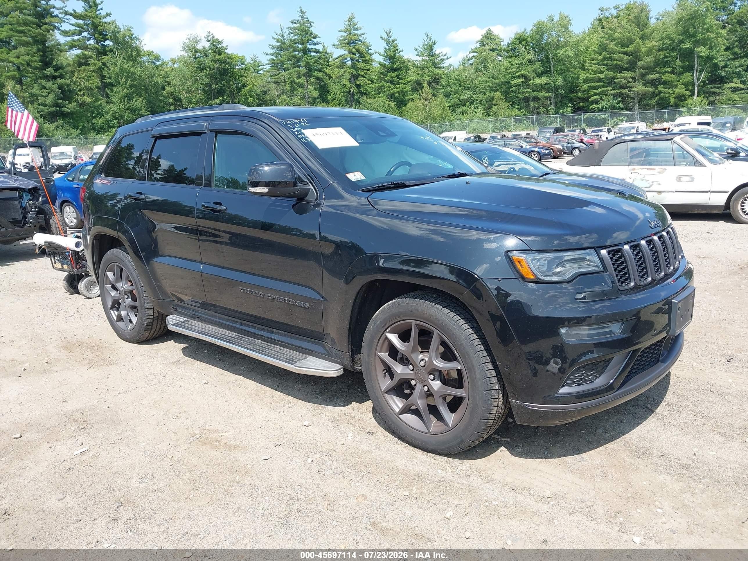 2020 Jeep Grand Cherokee Limited X 4x4 Black vin: 1C4RJFBG6LC440812