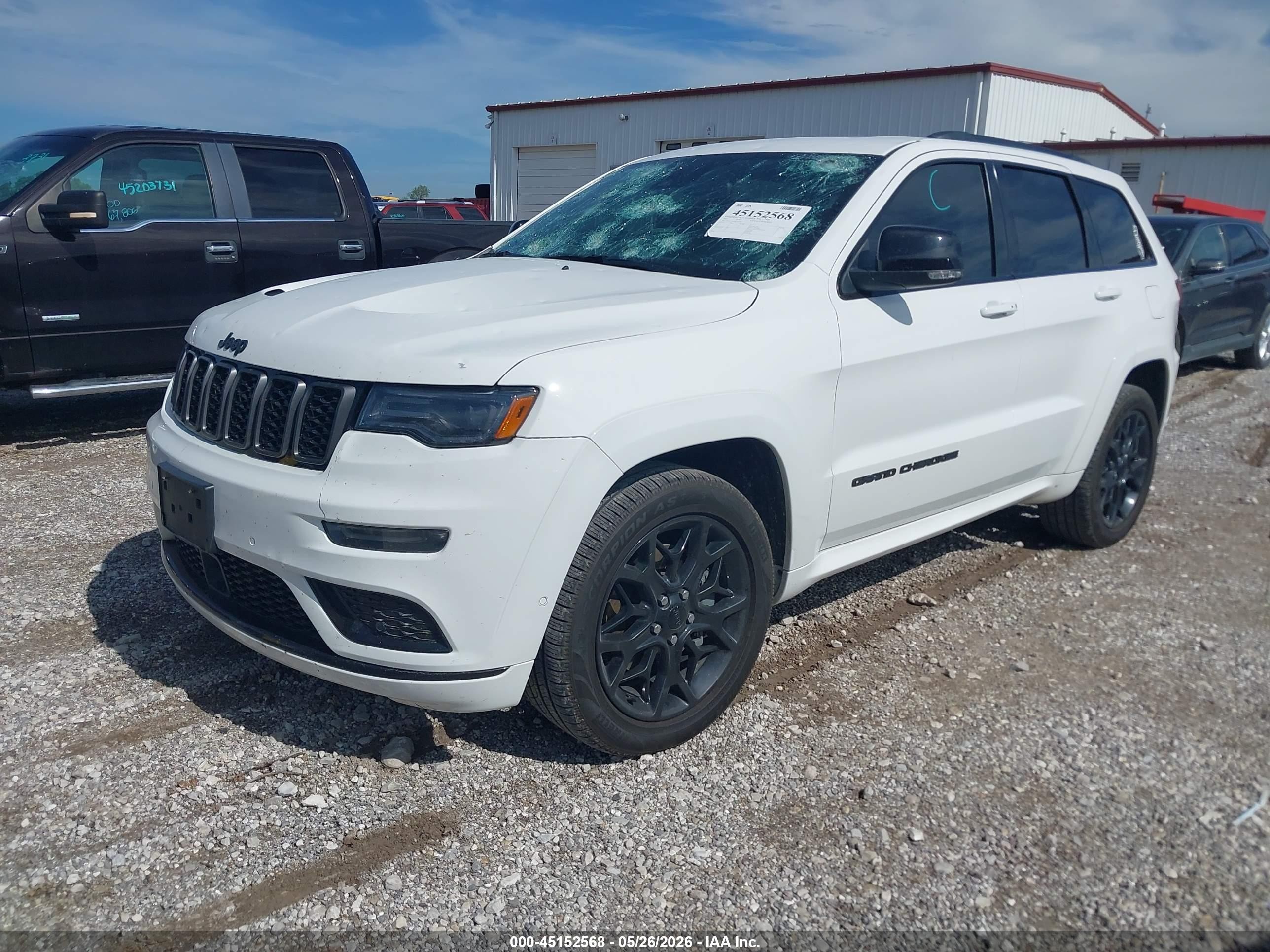 2021 Jeep Grand Cherokee Limited X 4x4 Белый vin: 1C4RJFBG6MC769785