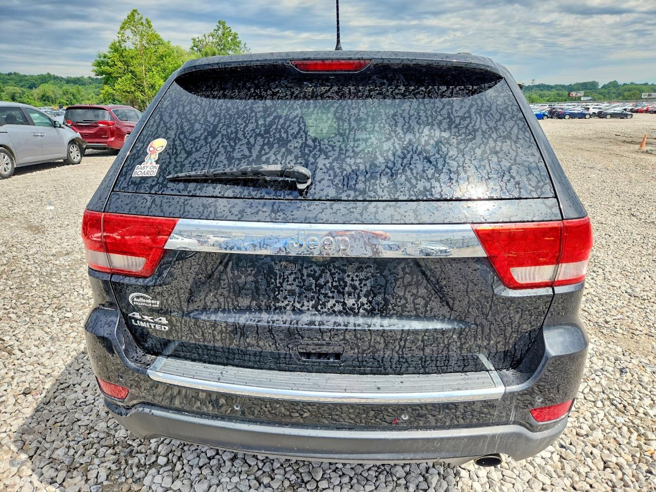2012 Jeep Grand Cherokee Limited Black vin: 1C4RJFBG7CC341576