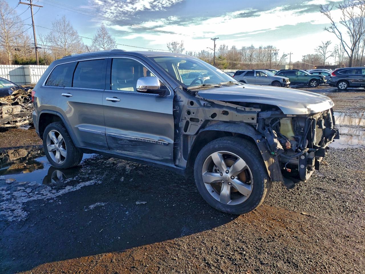 2012 Jeep Grand Cherokee Limited Silver vin: 1C4RJFBG7CC342260